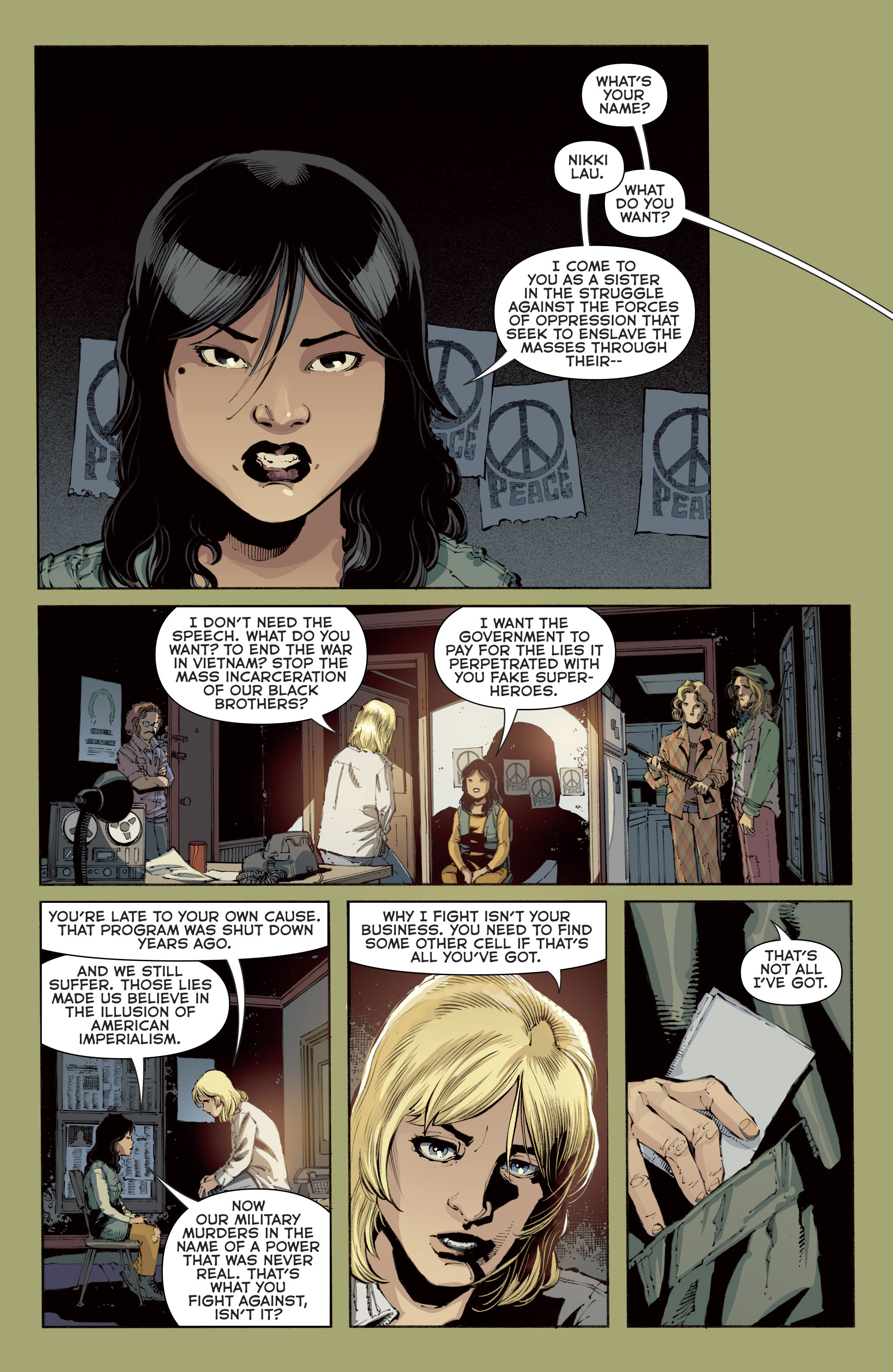 The American Way: Those Above and Those Below (2017-) issue 1 - Page 16