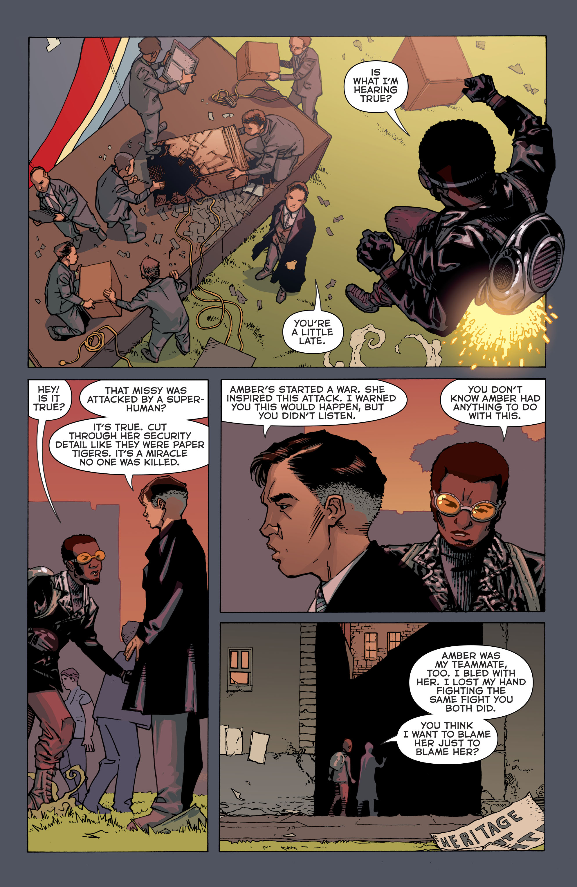 The American Way: Those Above and Those Below (2017-) issue 3 - Page 22