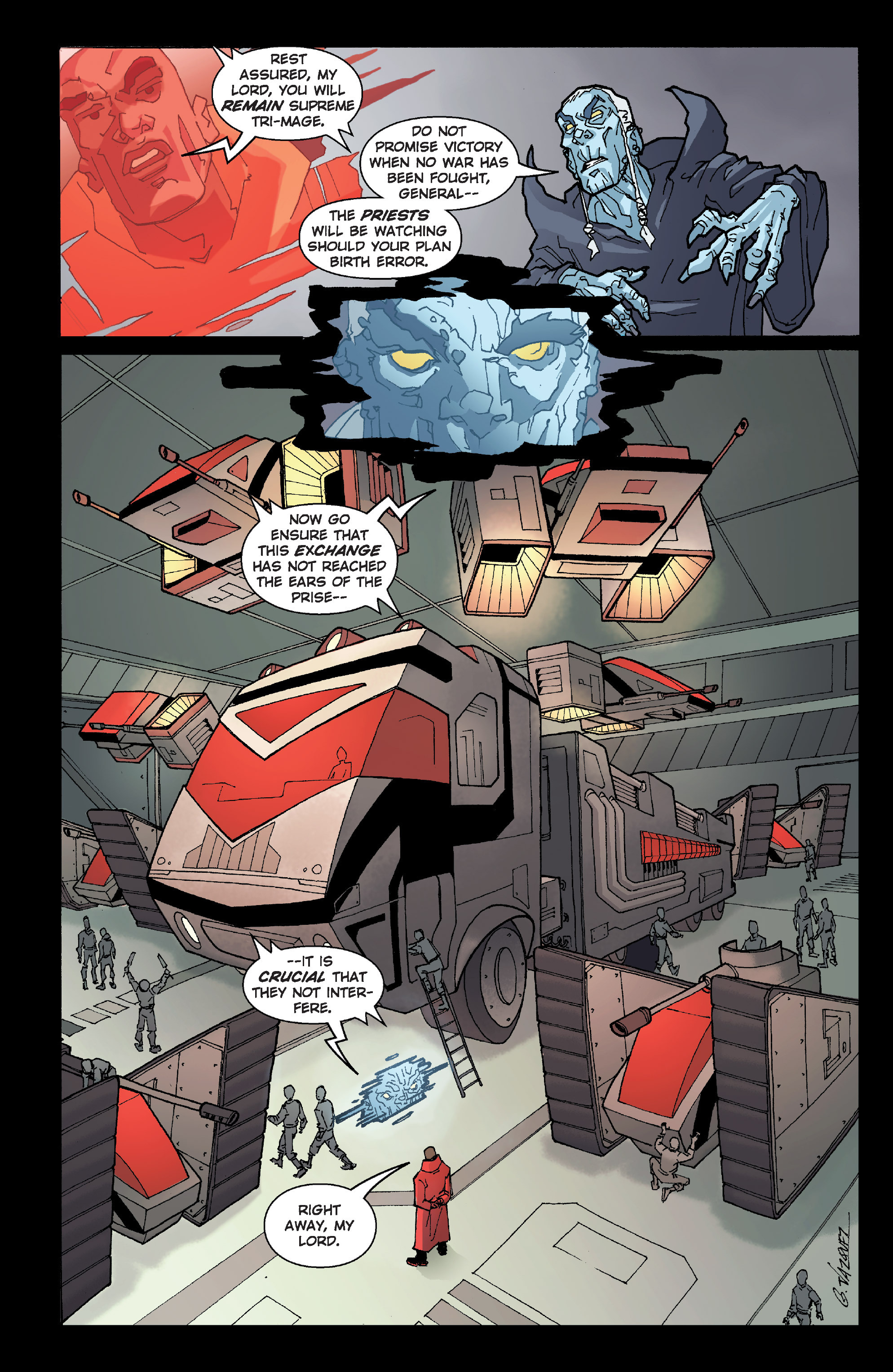 The Amory Wars: The Second Stage Turbine Blade issue 1 - Page 25