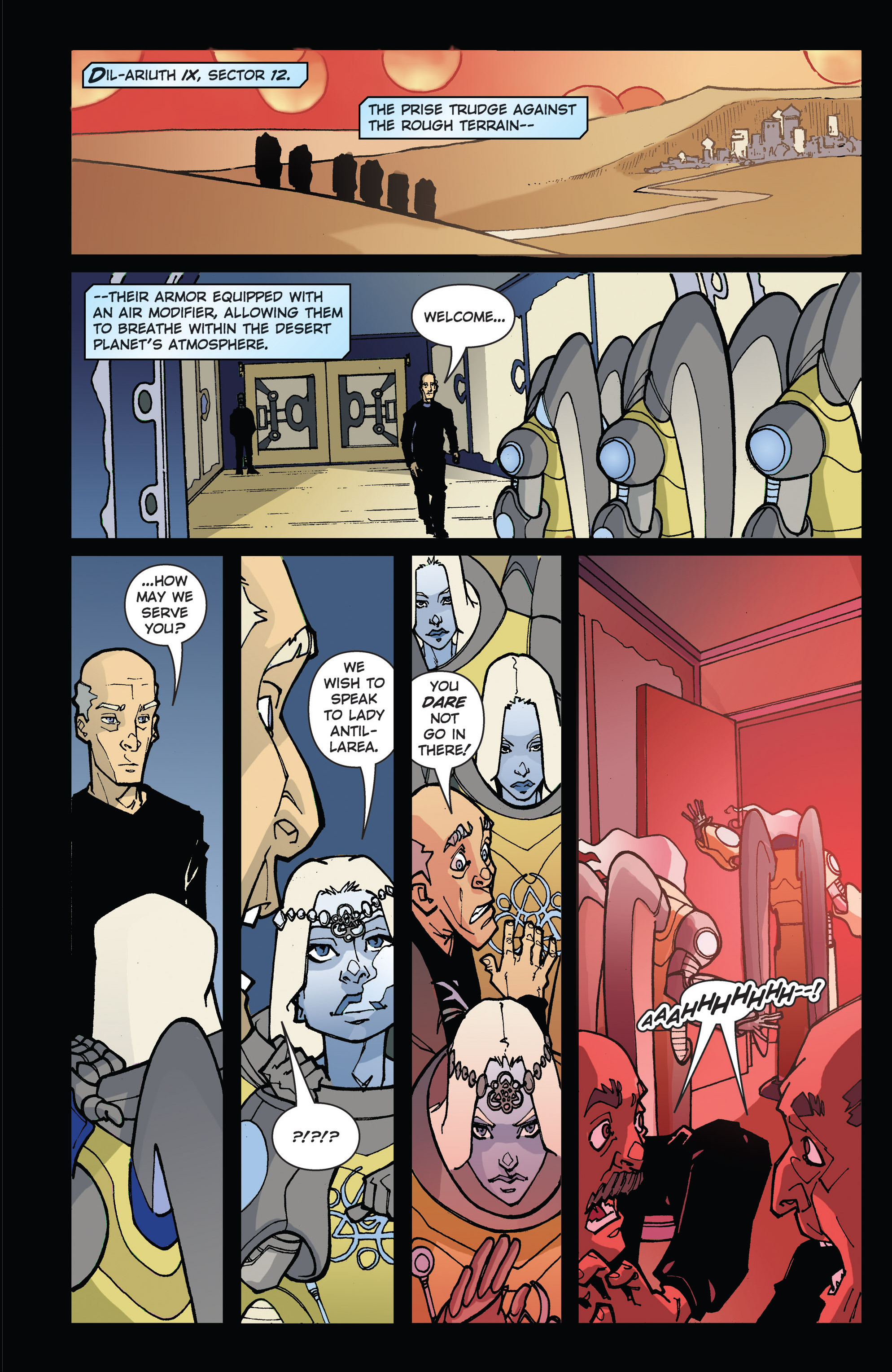 The Amory Wars: The Second Stage Turbine Blade issue 1 - Page 38