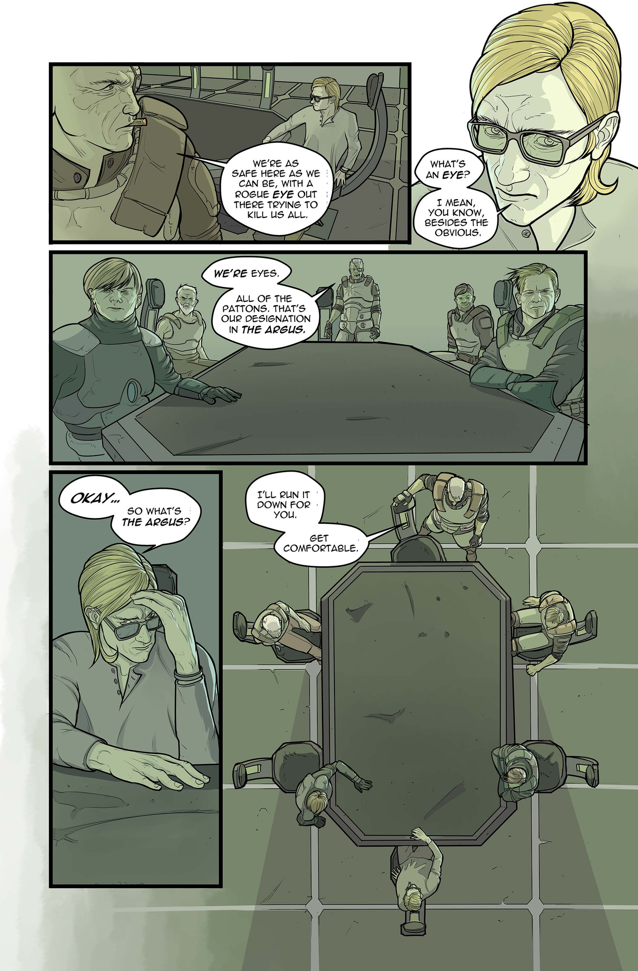 <{ $series->title }} issue 1 - Page 13