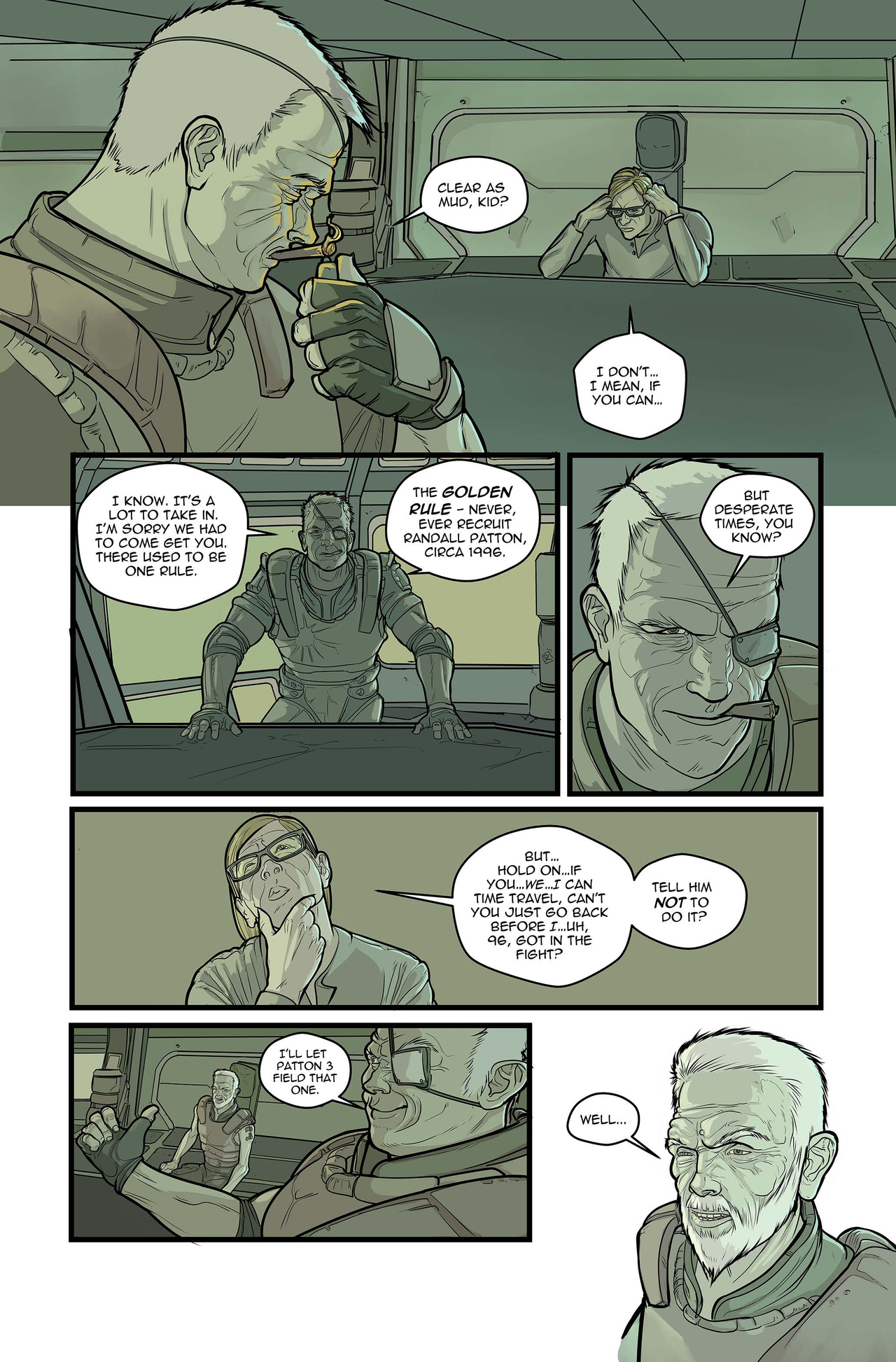 <{ $series->title }} issue 1 - Page 21