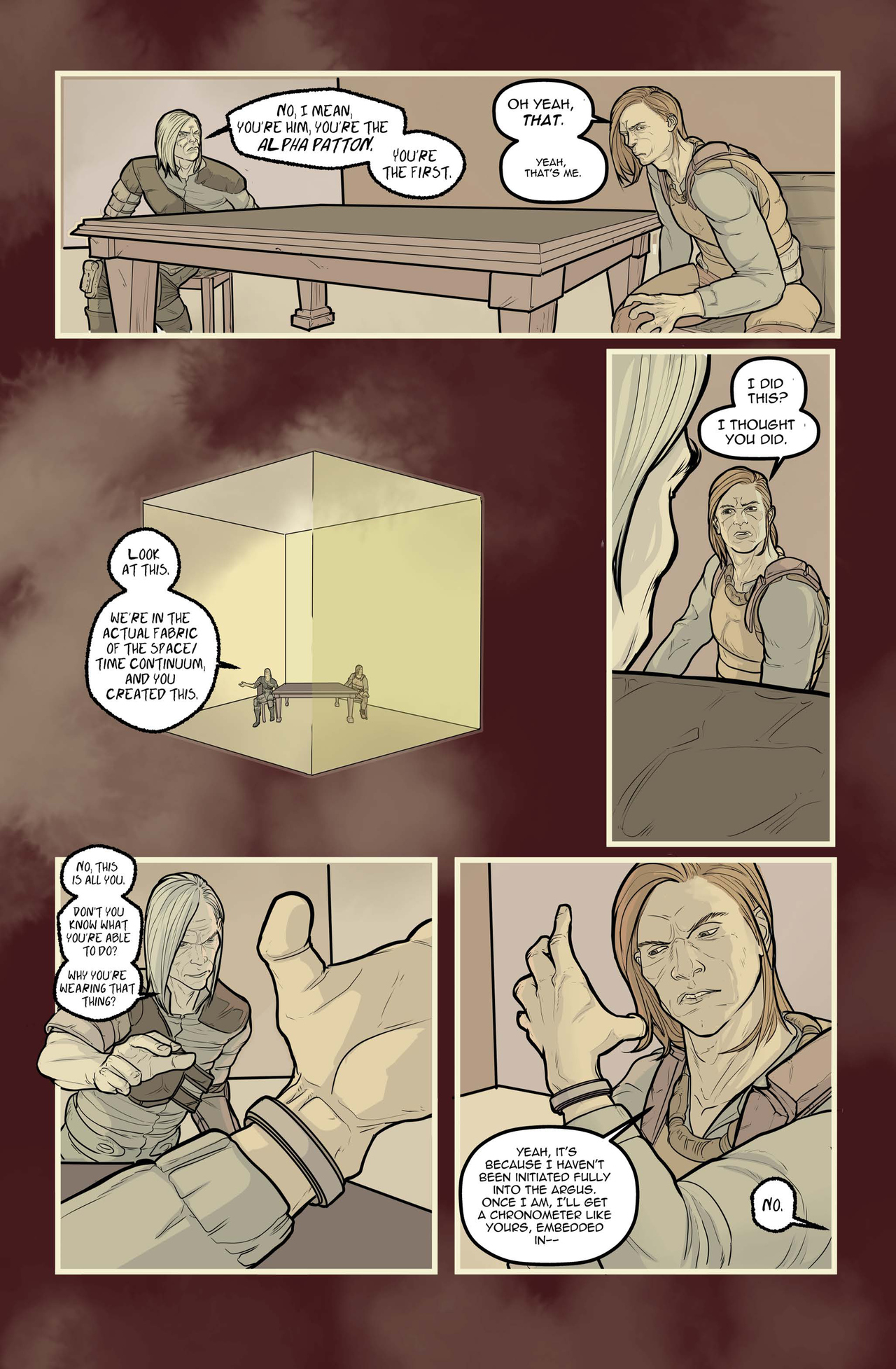 <{ $series->title }} issue 3 - Page 19