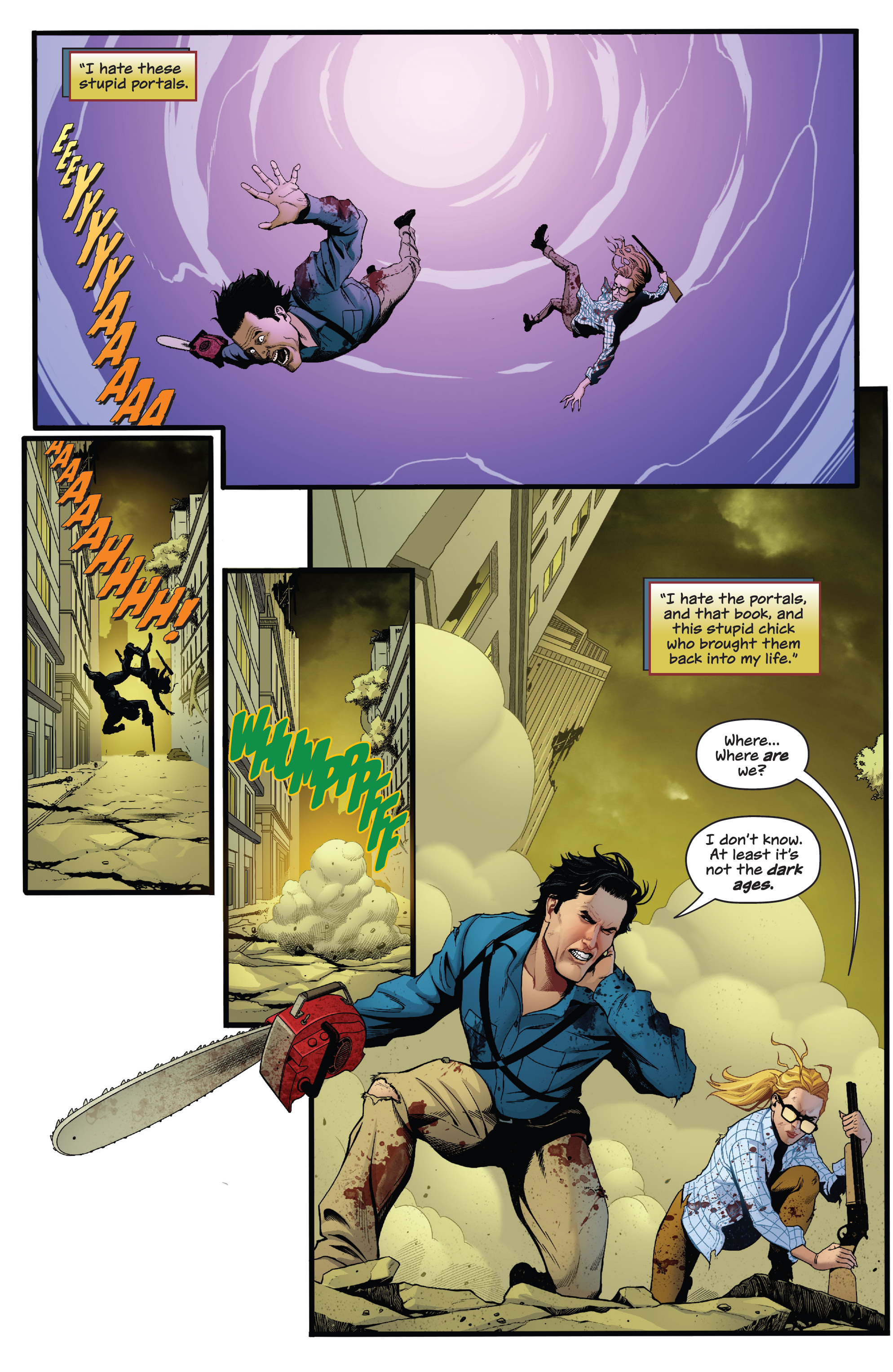 The Army of Darkness vs. Reanimator: Necronomicon Rising (2022-) issue 3 - Page 6