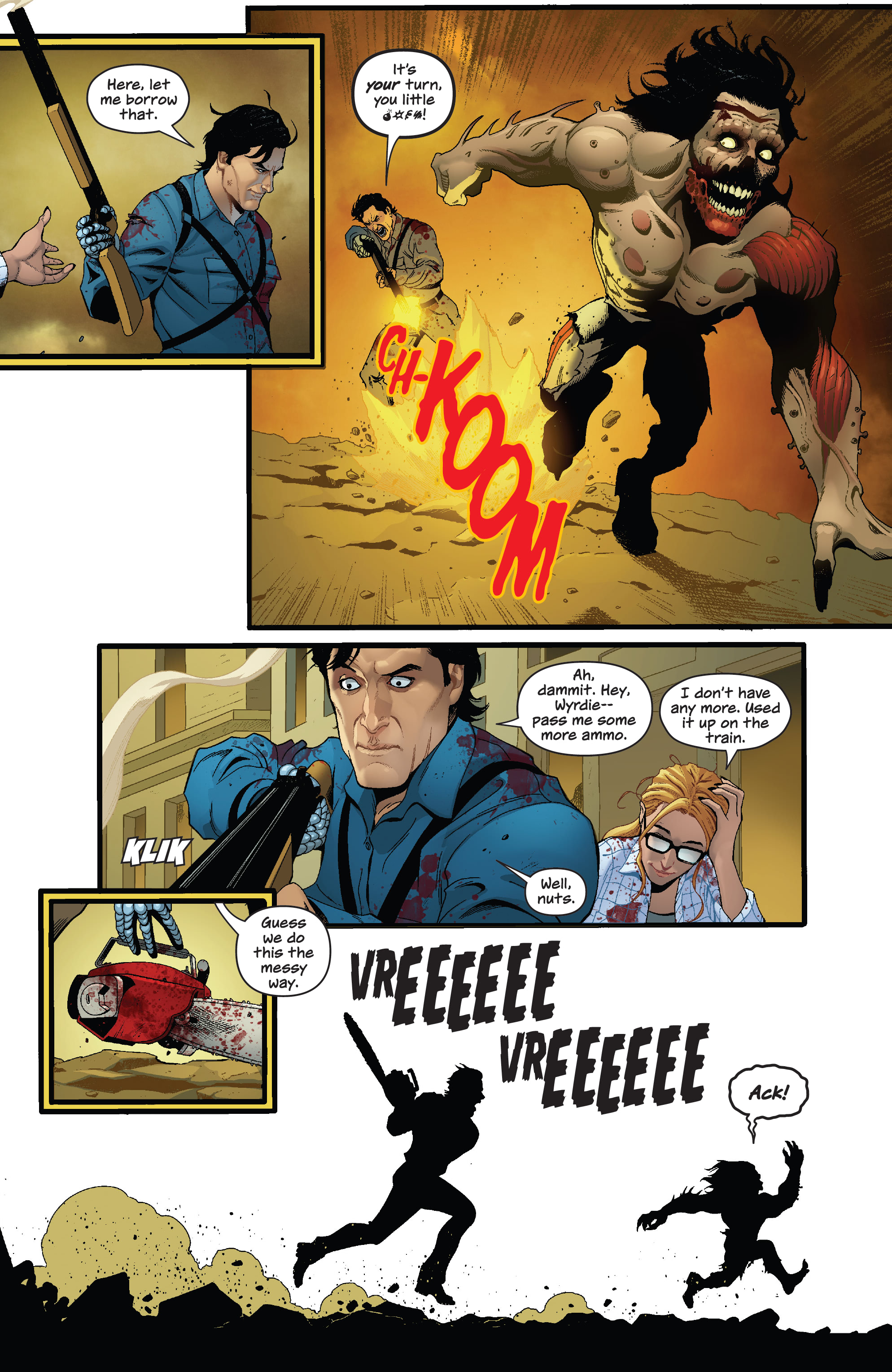 The Army of Darkness vs. Reanimator: Necronomicon Rising (2022-) issue 3 - Page 12