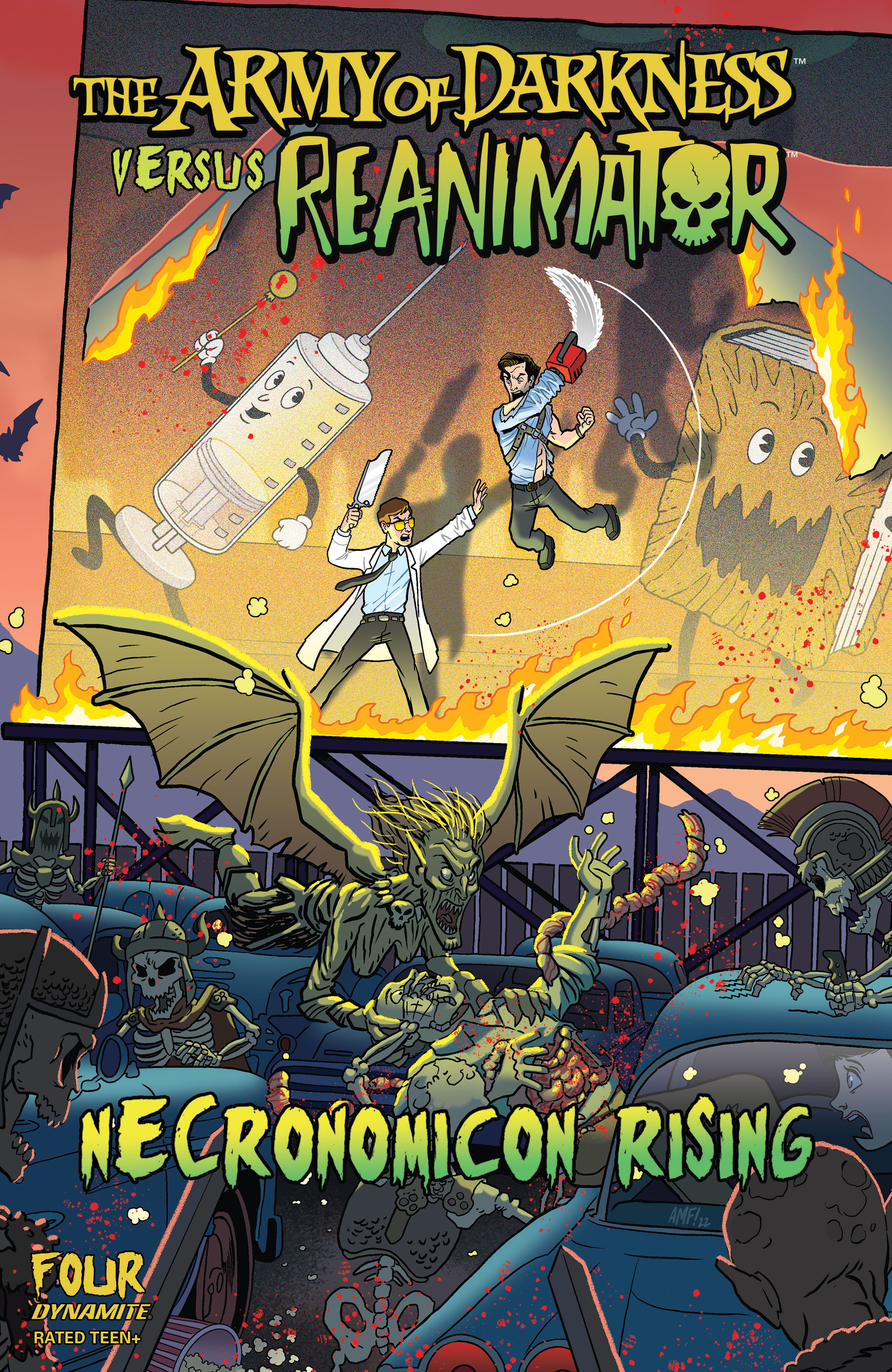 The Army of Darkness vs. Reanimator: Necronomicon Rising (2022-): Chapter 4 - Page 1