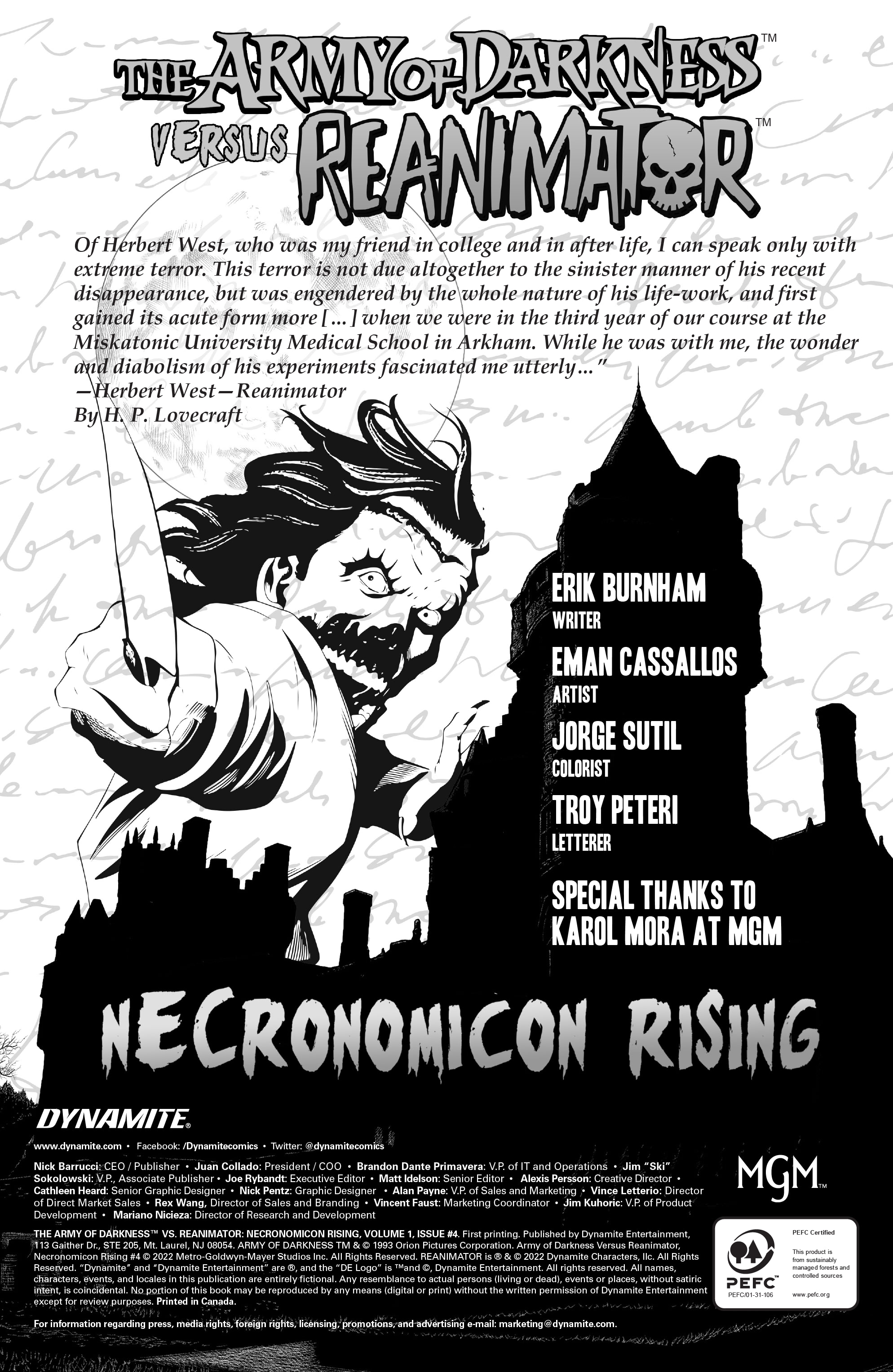 The Army of Darkness vs. Reanimator: Necronomicon Rising (2022-) issue 4 - Page 5