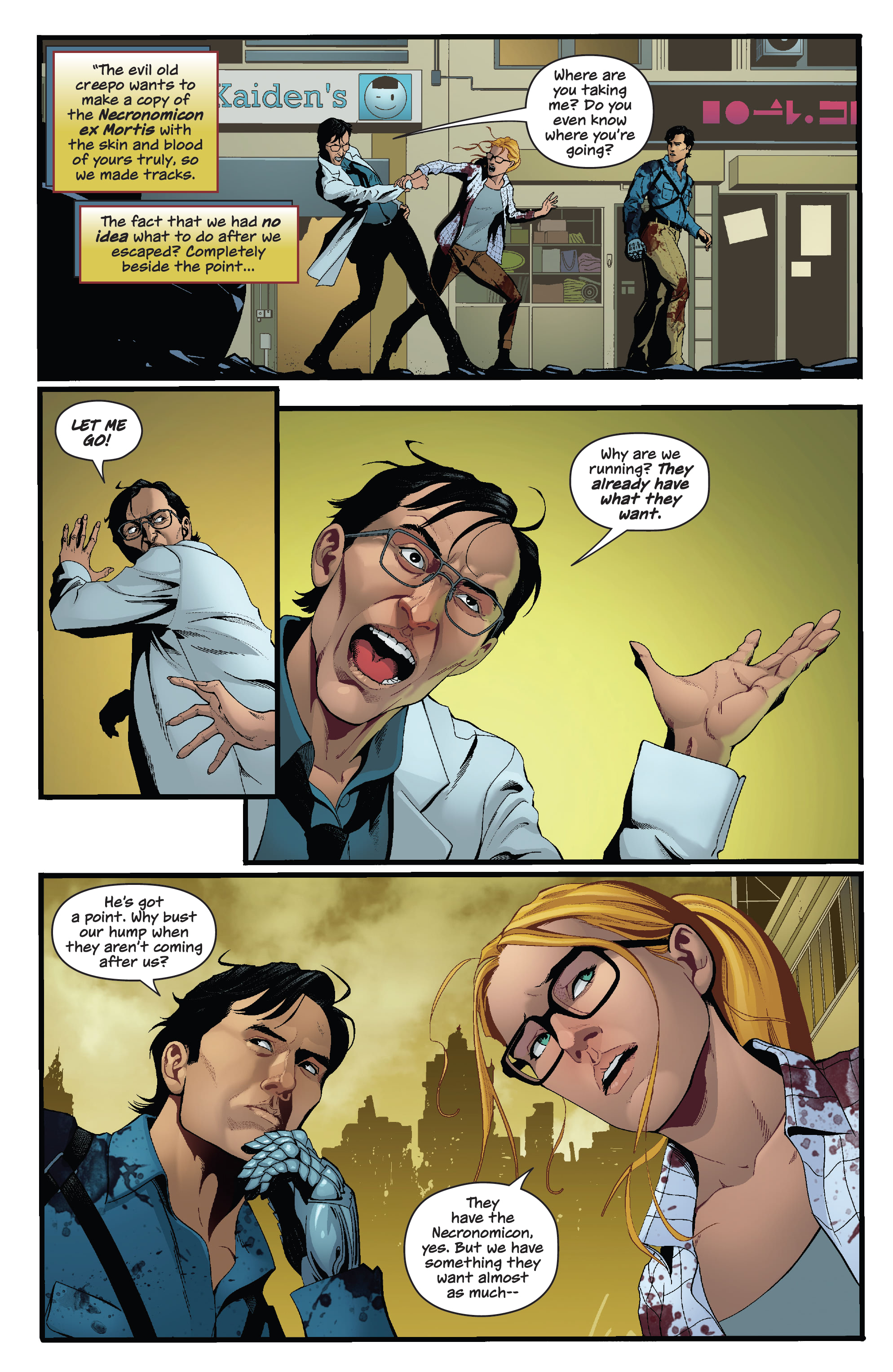 The Army of Darkness vs. Reanimator: Necronomicon Rising (2022-) issue 4 - Page 7