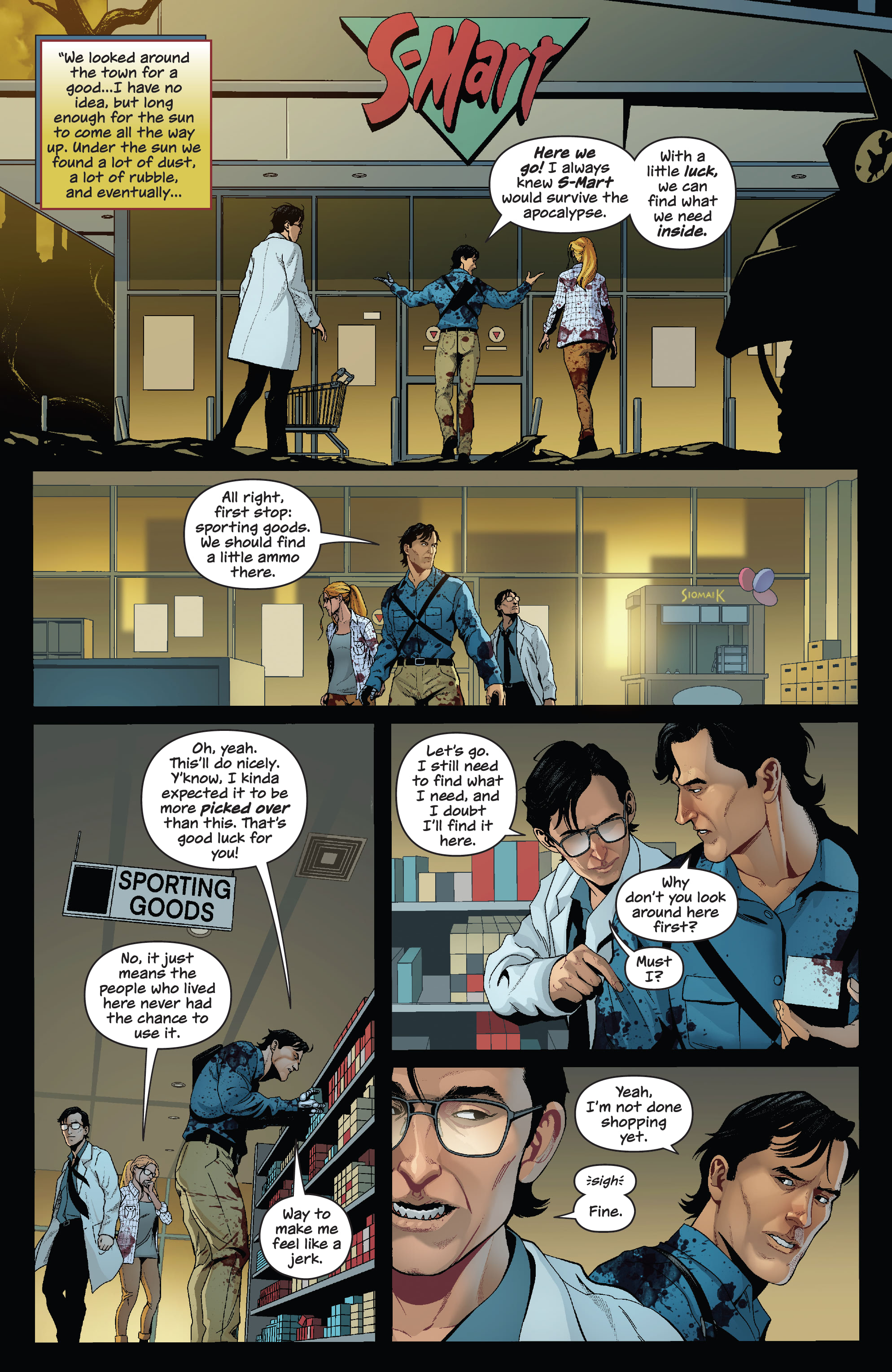 The Army of Darkness vs. Reanimator: Necronomicon Rising (2022-) issue 4 - Page 11