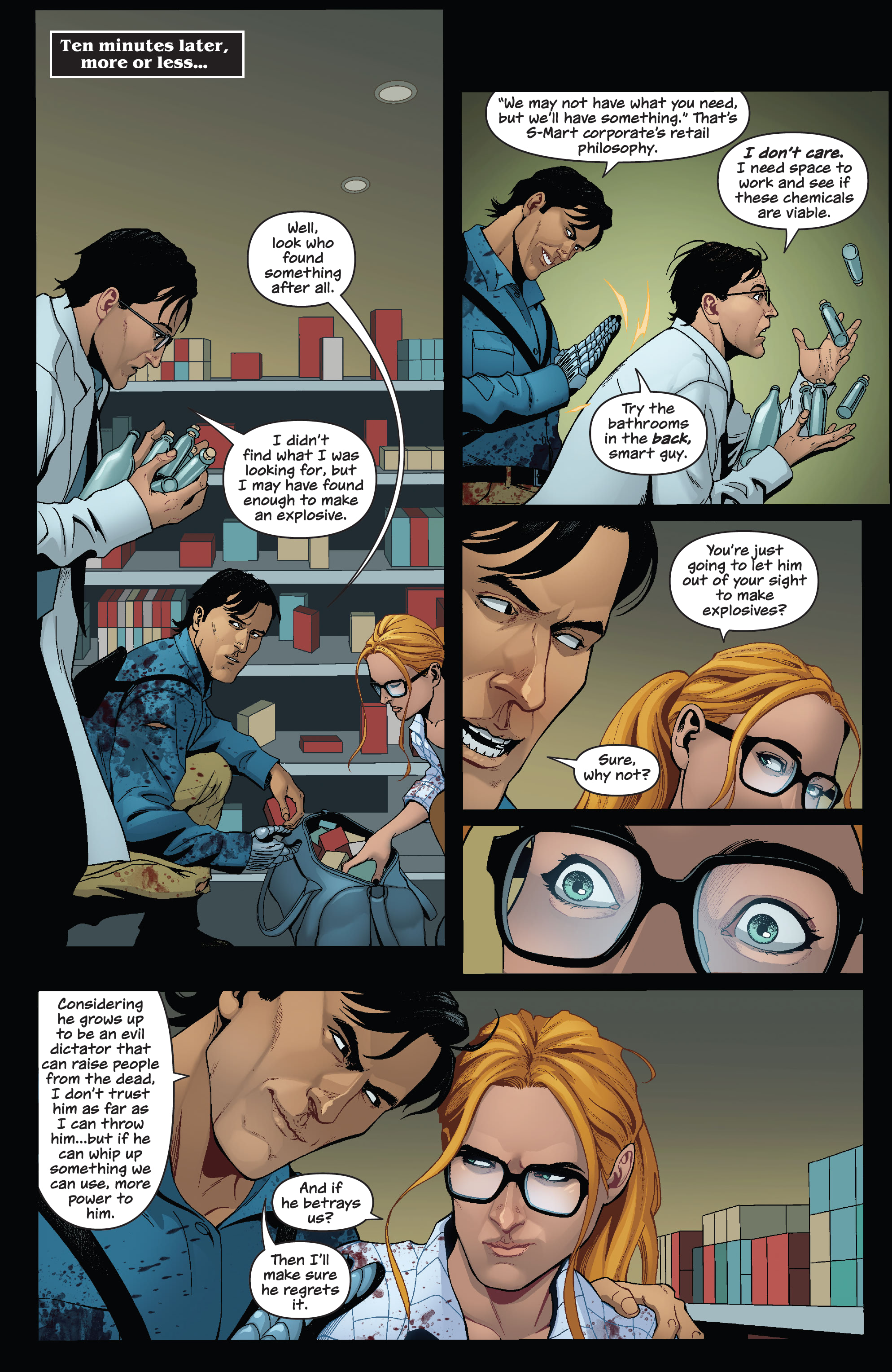 The Army of Darkness vs. Reanimator: Necronomicon Rising (2022-) issue 4 - Page 12