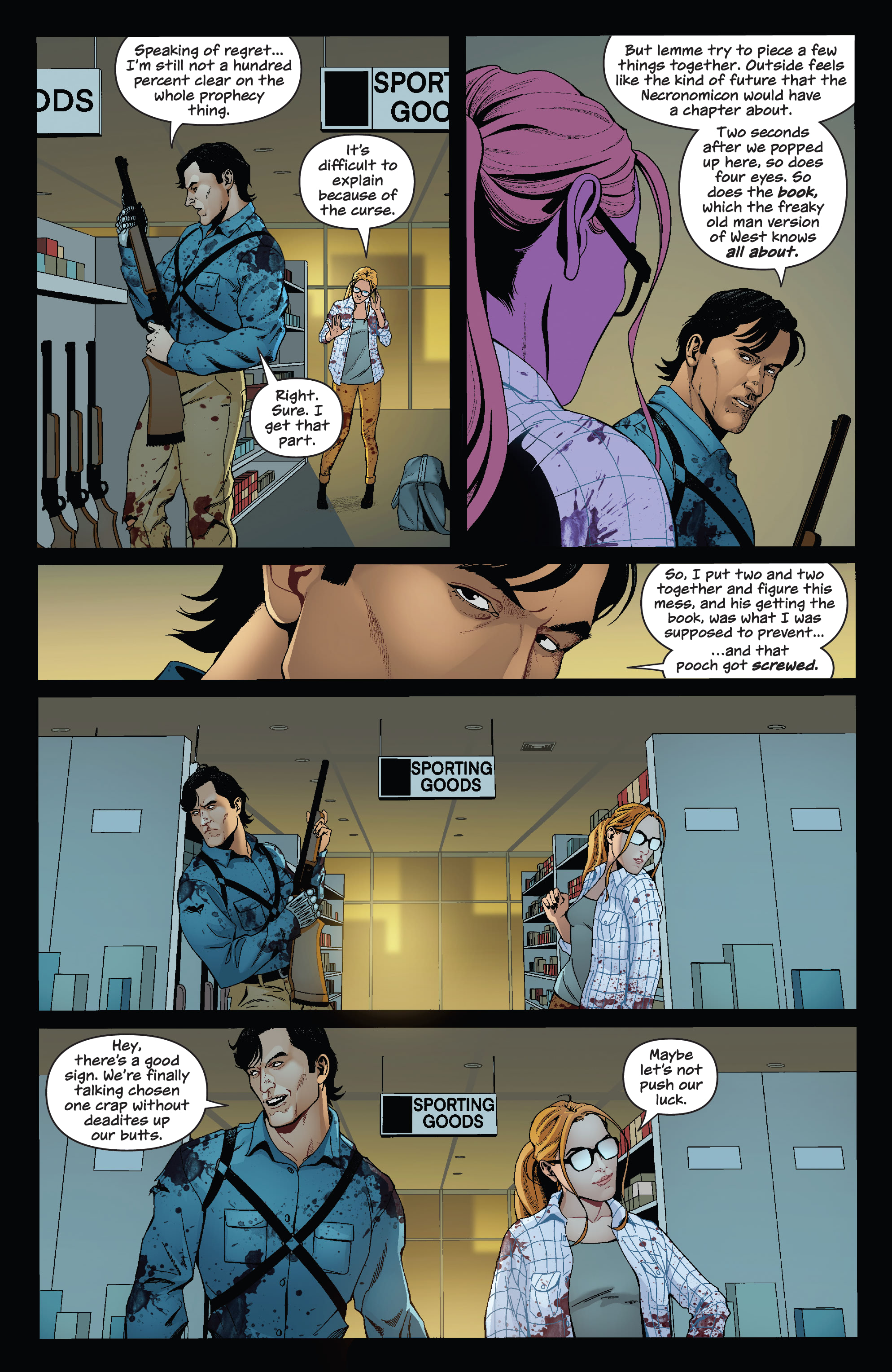 The Army of Darkness vs. Reanimator: Necronomicon Rising (2022-) issue 4 - Page 13