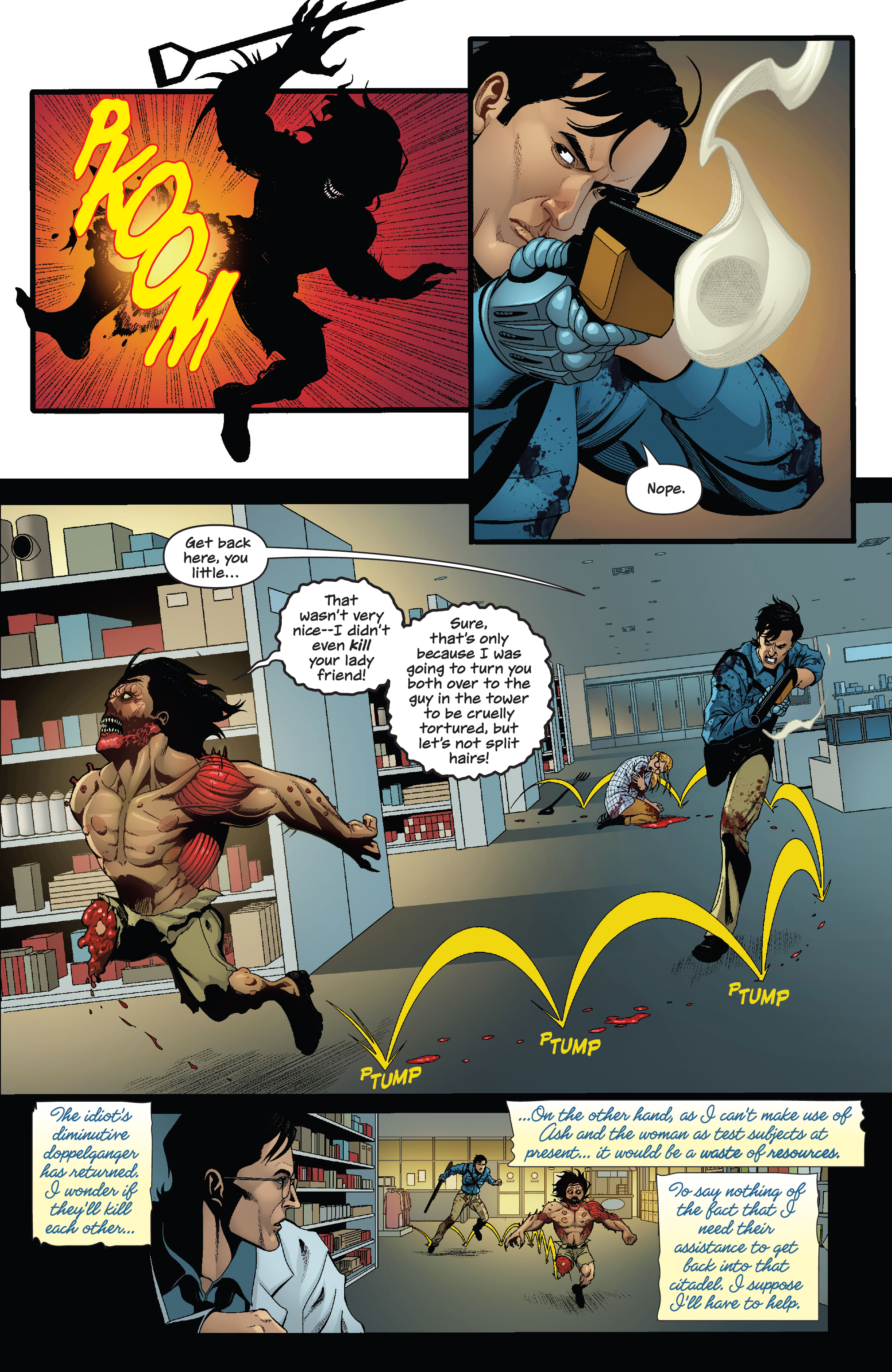 The Army of Darkness vs. Reanimator: Necronomicon Rising (2022-) issue 4 - Page 15