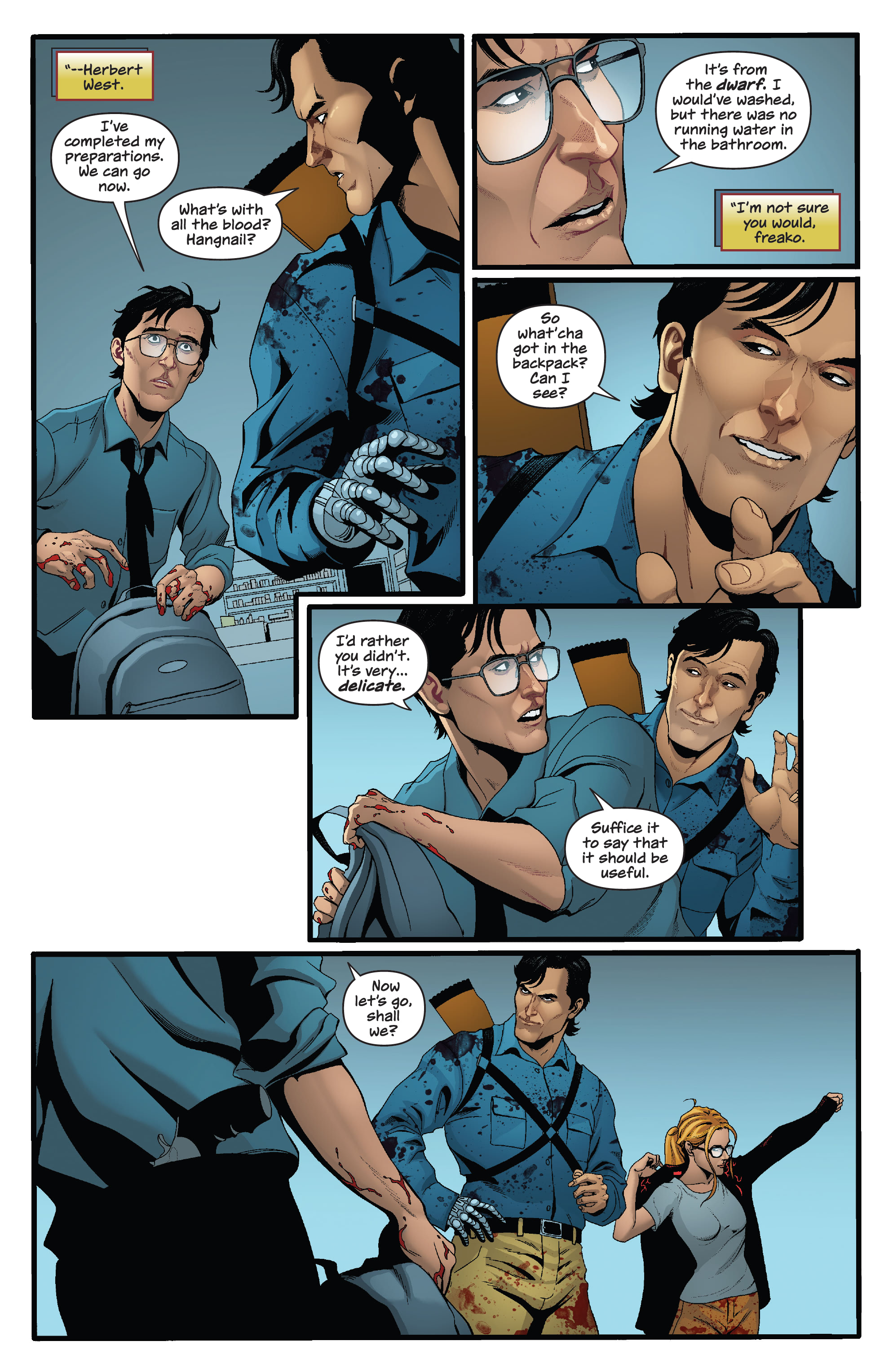 The Army of Darkness vs. Reanimator: Necronomicon Rising (2022-) issue 4 - Page 20