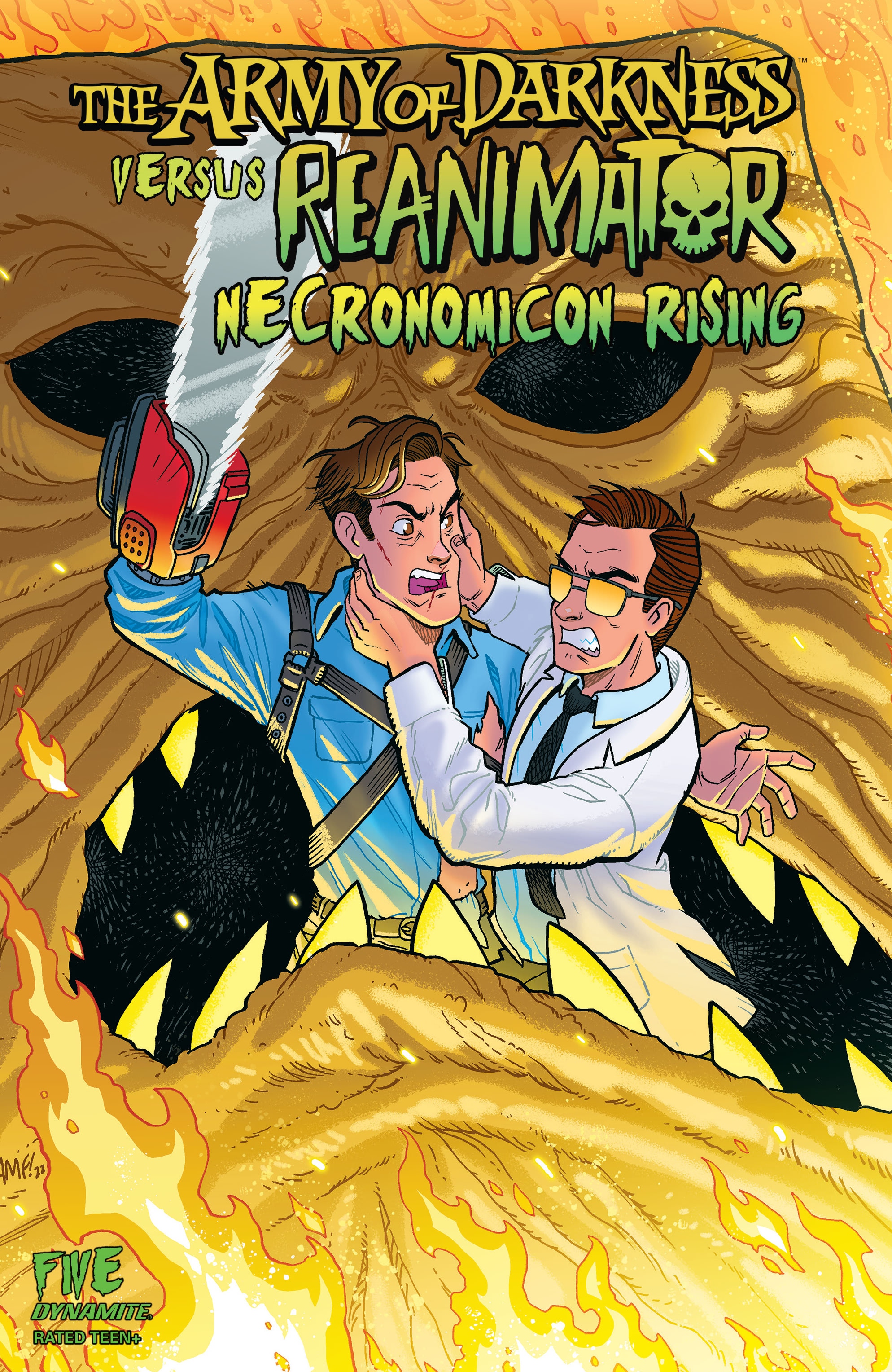 The Army of Darkness vs. Reanimator: Necronomicon Rising (2022-): Chapter 5 - Page 1