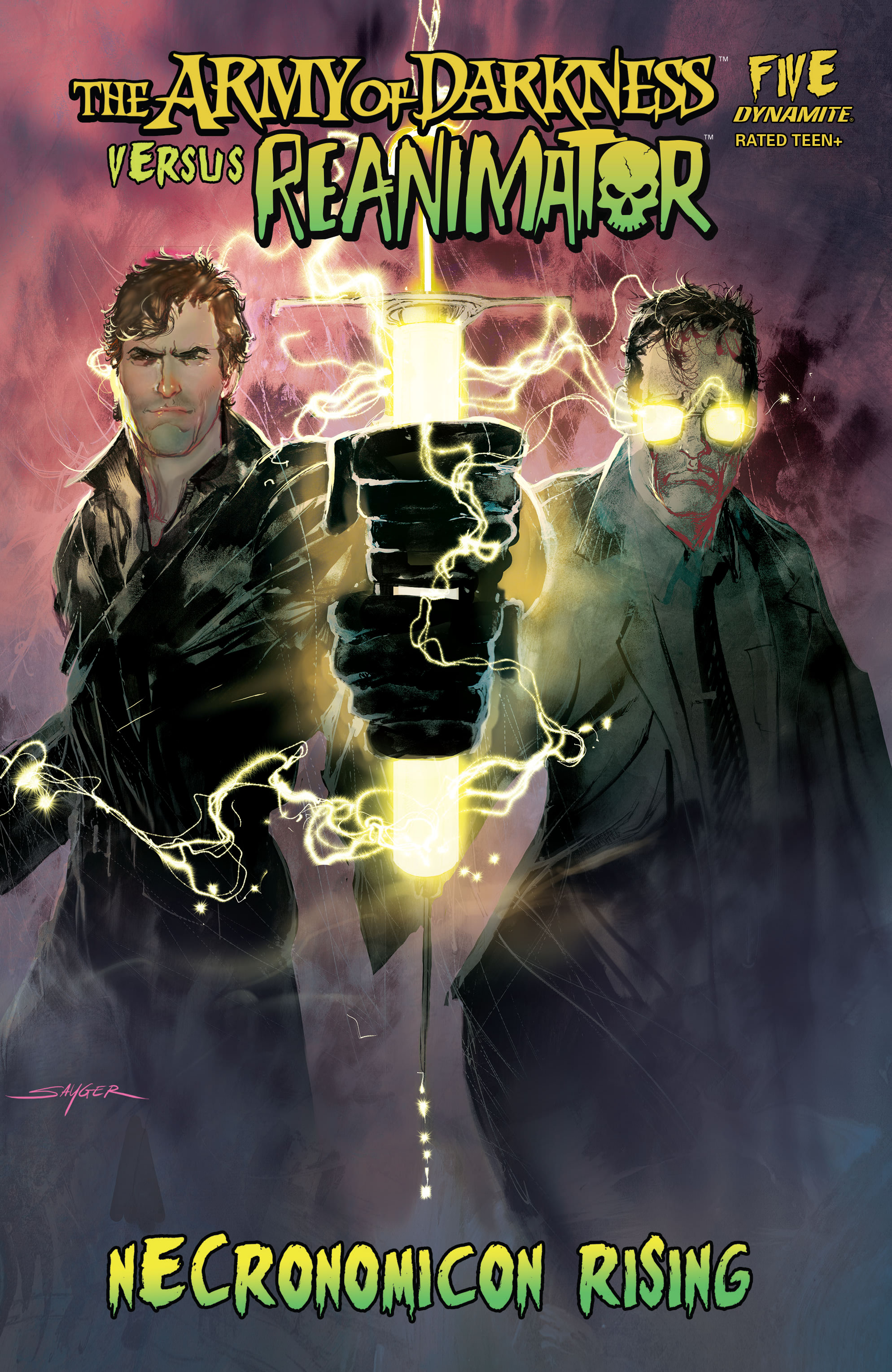 The Army of Darkness vs. Reanimator Necronomicon Rising (2022) Chapter 5 Page 1