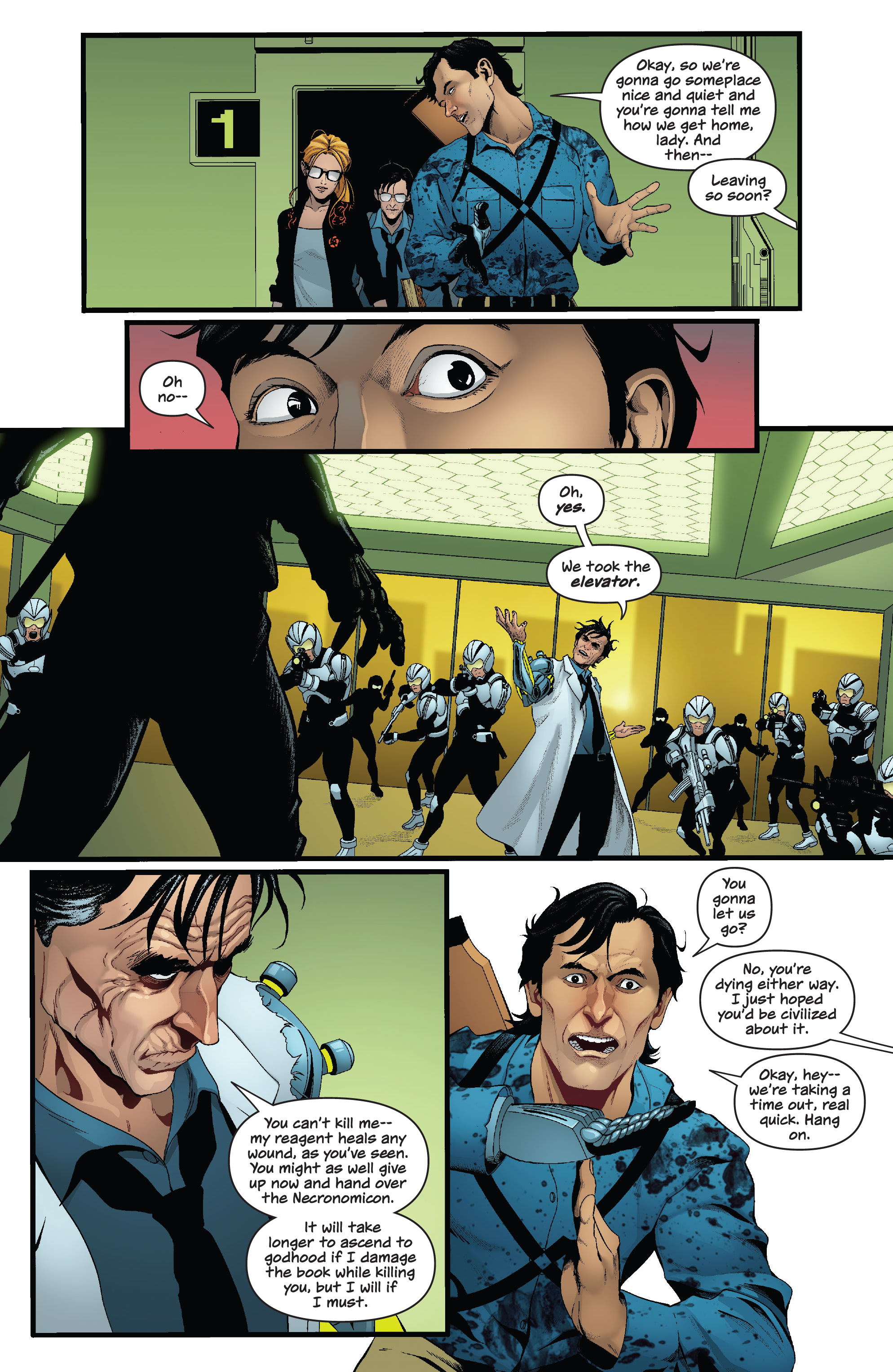 The Army of Darkness vs. Reanimator: Necronomicon Rising (2022-) issue 5 - Page 12