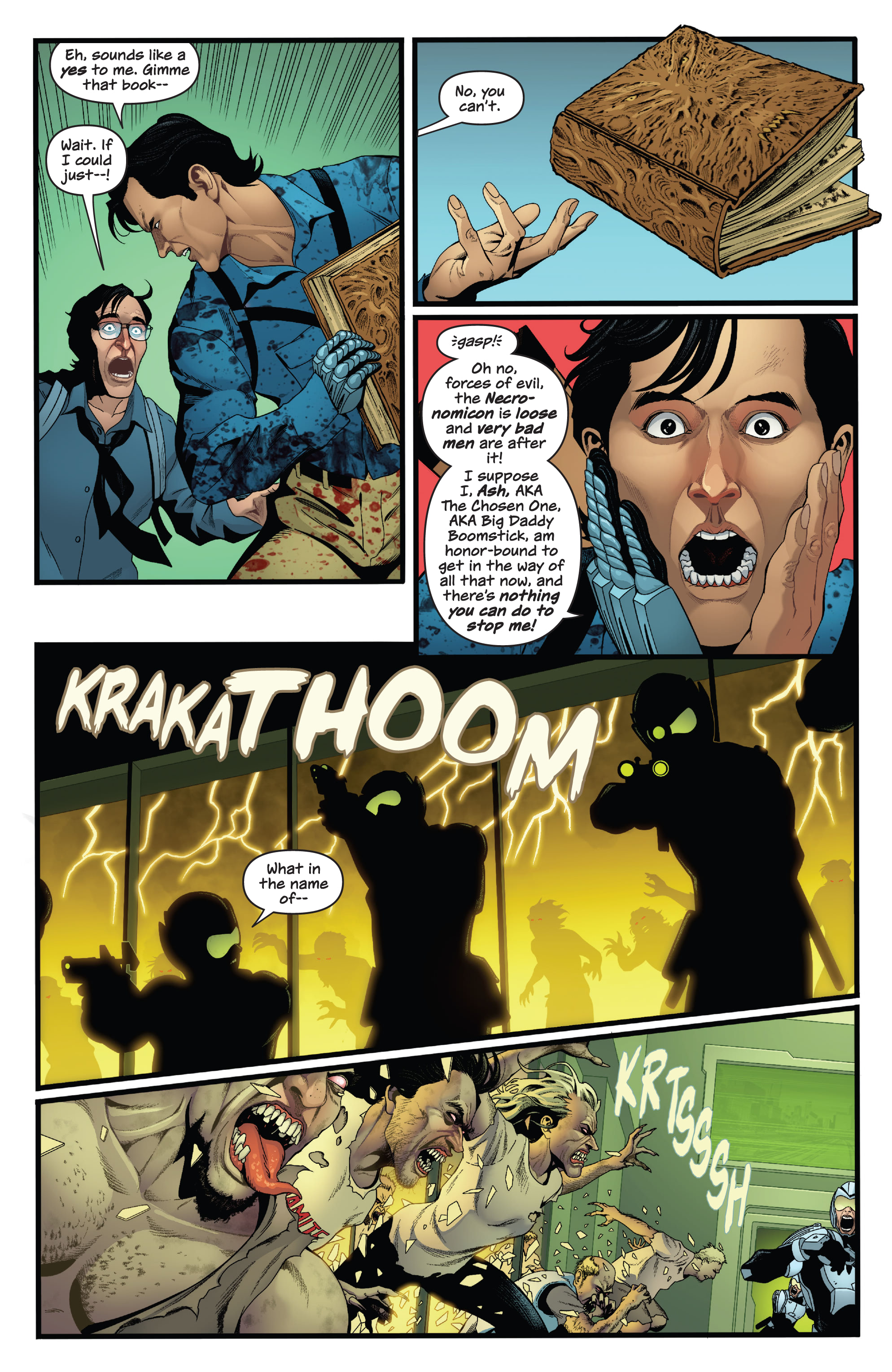 The Army of Darkness vs. Reanimator: Necronomicon Rising (2022-) issue 5 - Page 14