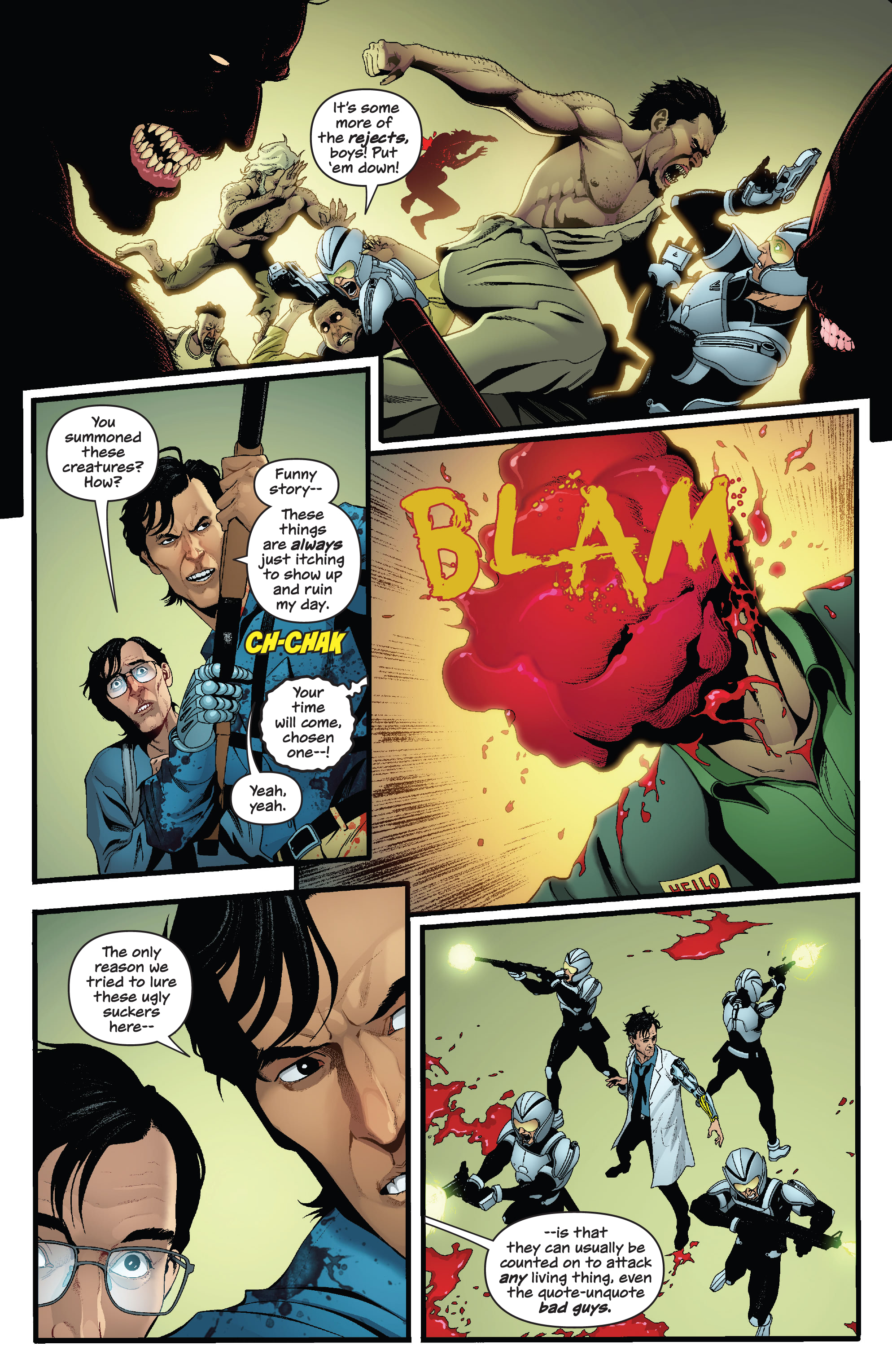 The Army of Darkness vs. Reanimator: Necronomicon Rising (2022-) issue 5 - Page 15