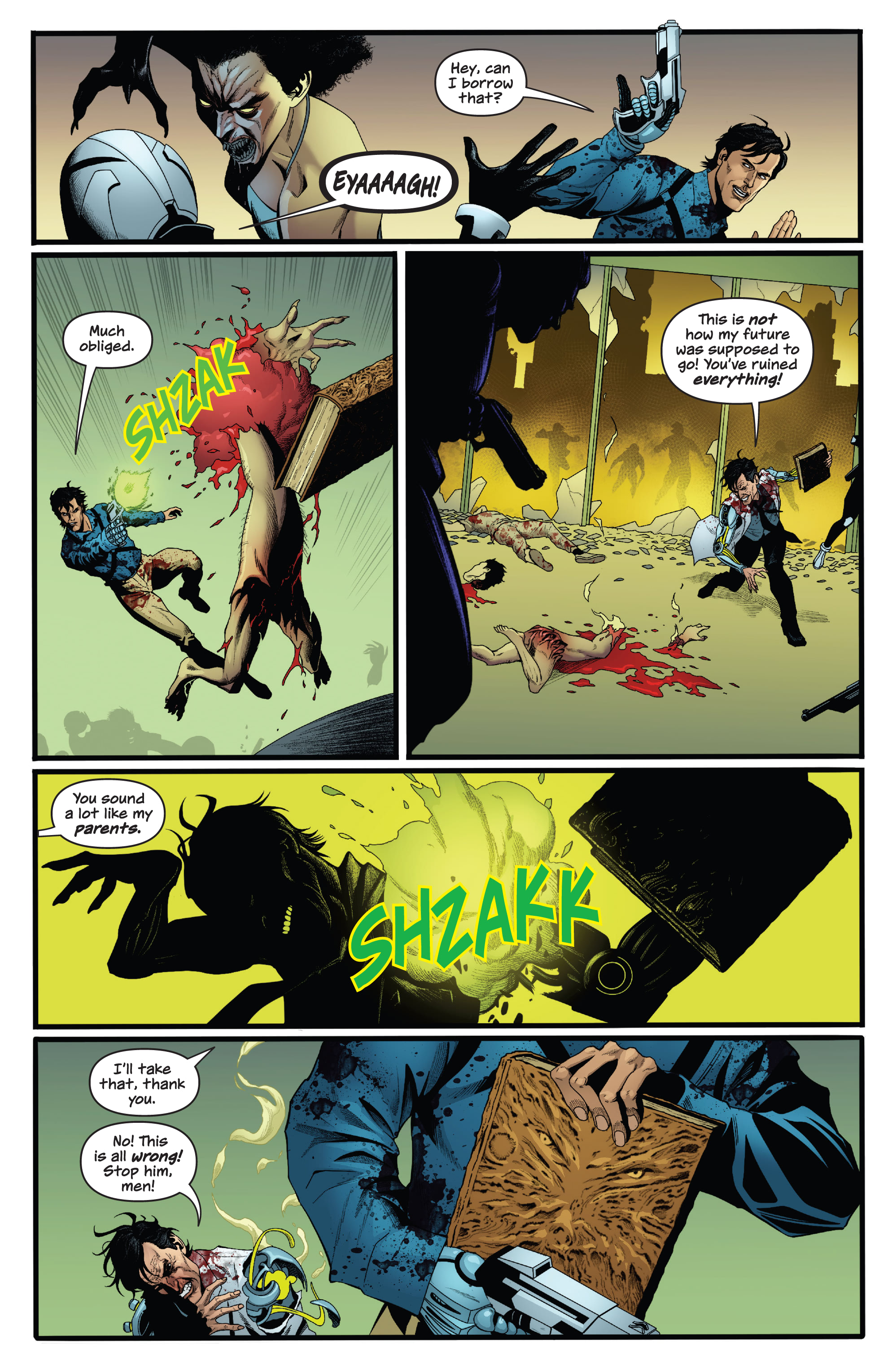 The Army of Darkness vs. Reanimator: Necronomicon Rising (2022-) issue 5 - Page 17