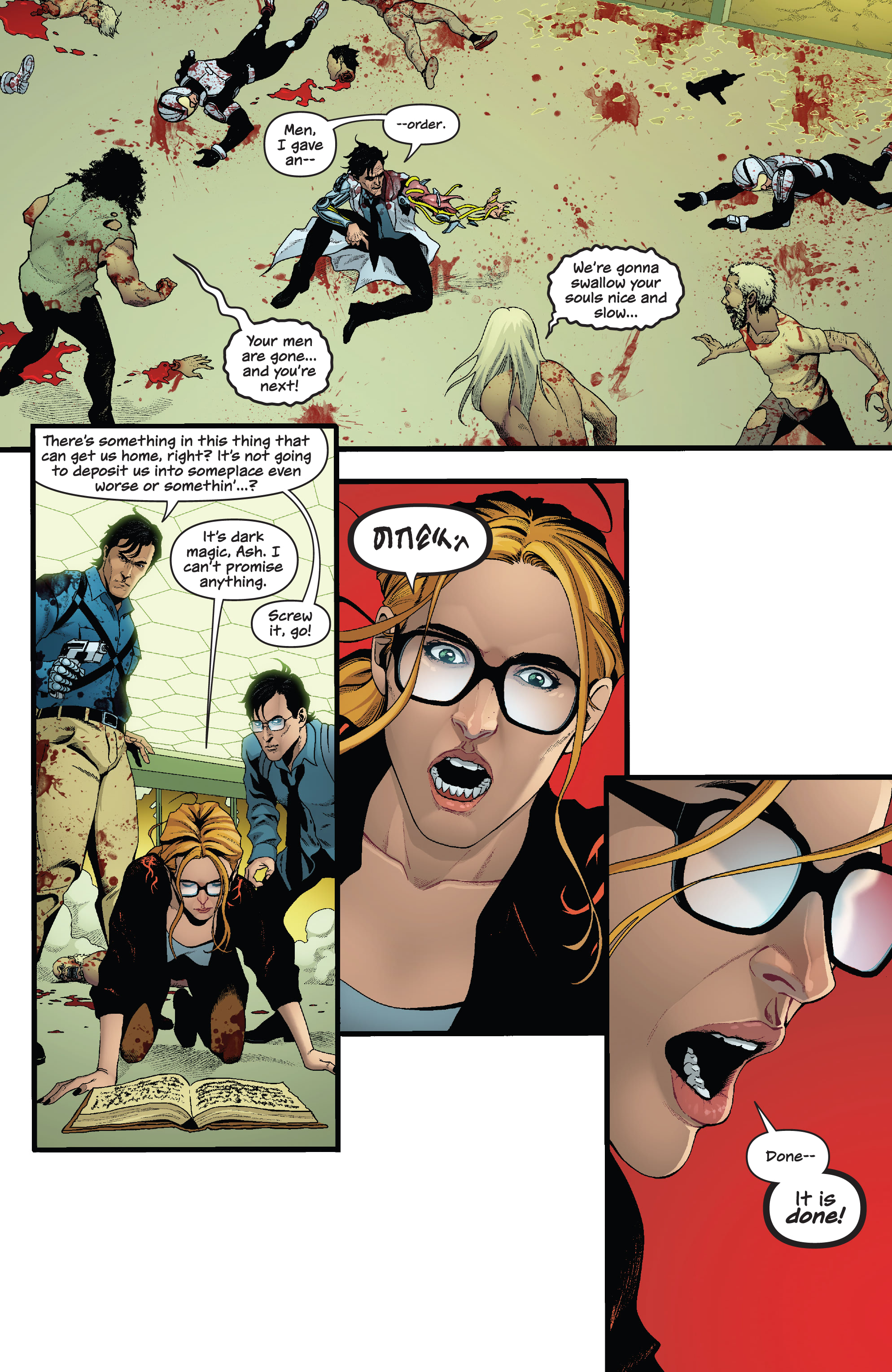 The Army of Darkness vs. Reanimator: Necronomicon Rising (2022-) issue 5 - Page 18