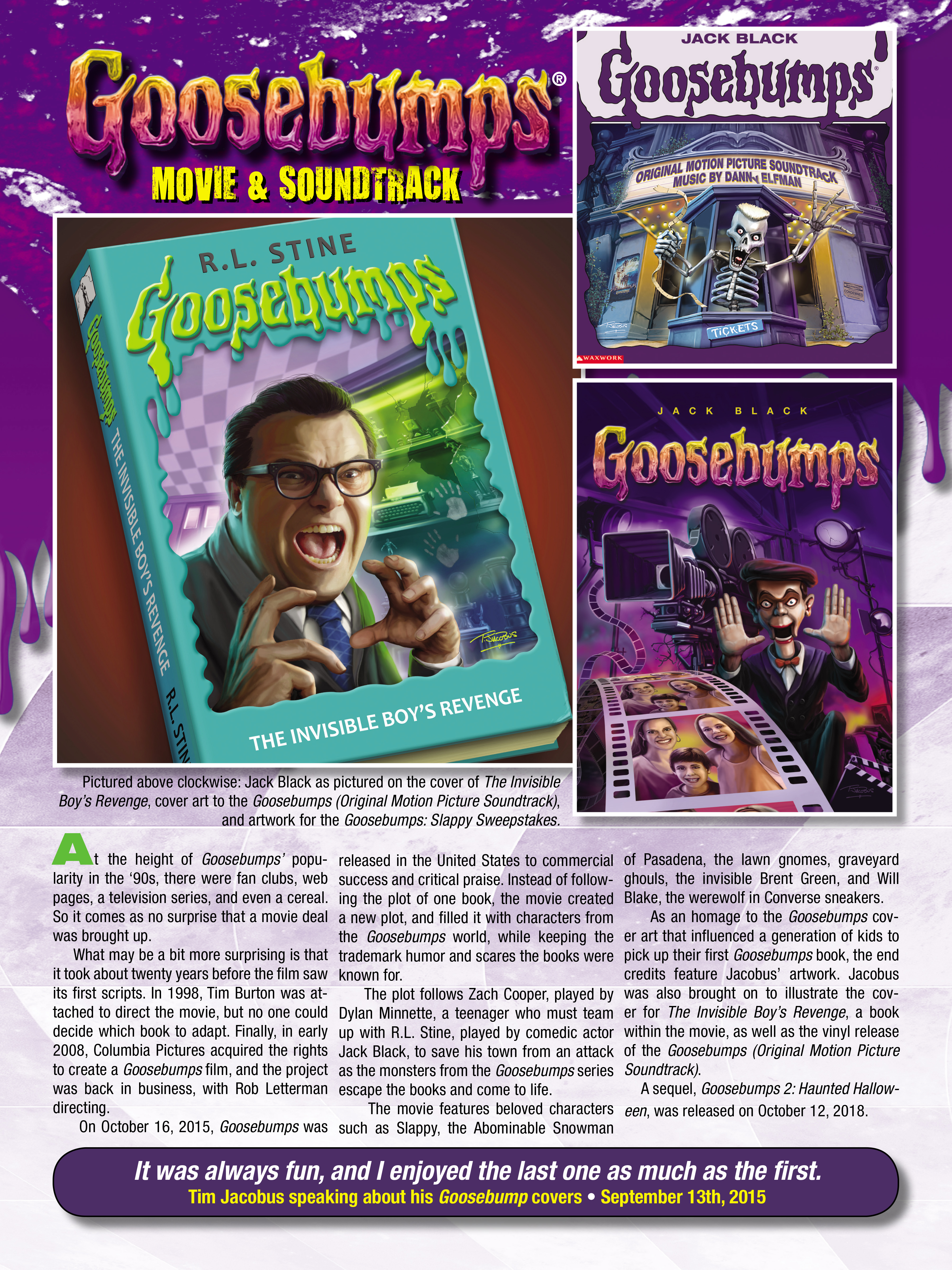 The Art of Goosebumps (2021) issue HC - Page 193