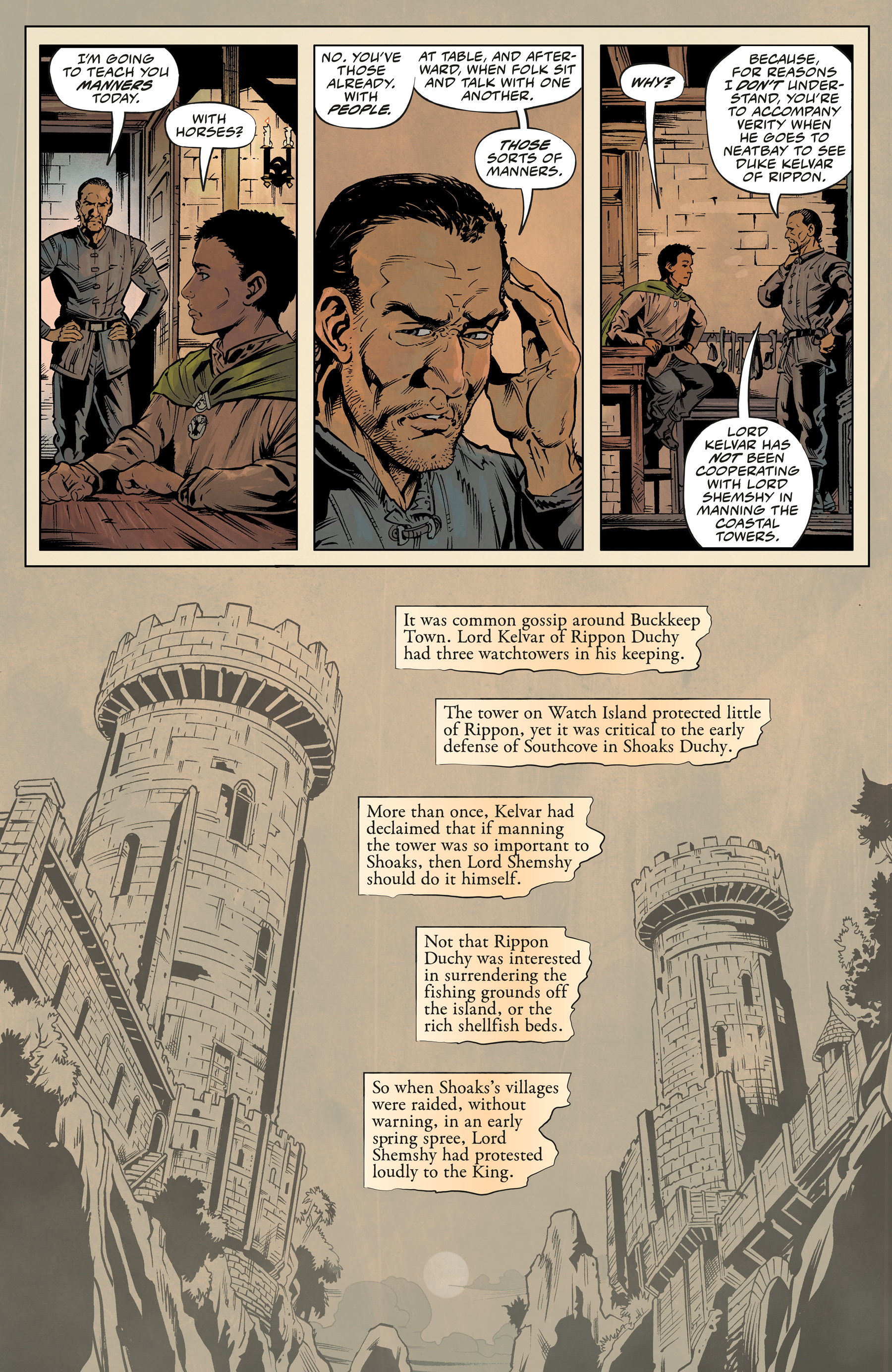 The Assassin's Apprentice II (2023-) issue 1 - Page 4