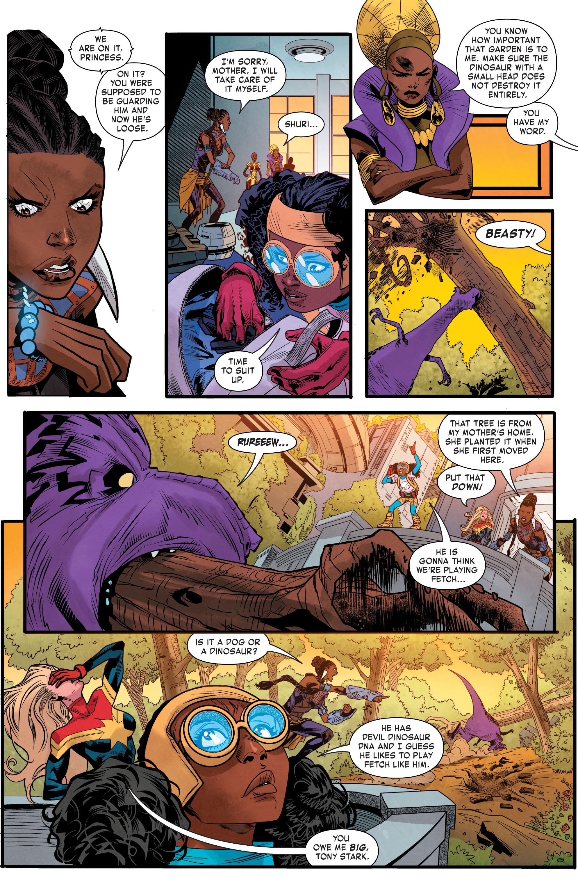 The Avengers and Moon Girl (2022-) issue 1 - Page 13