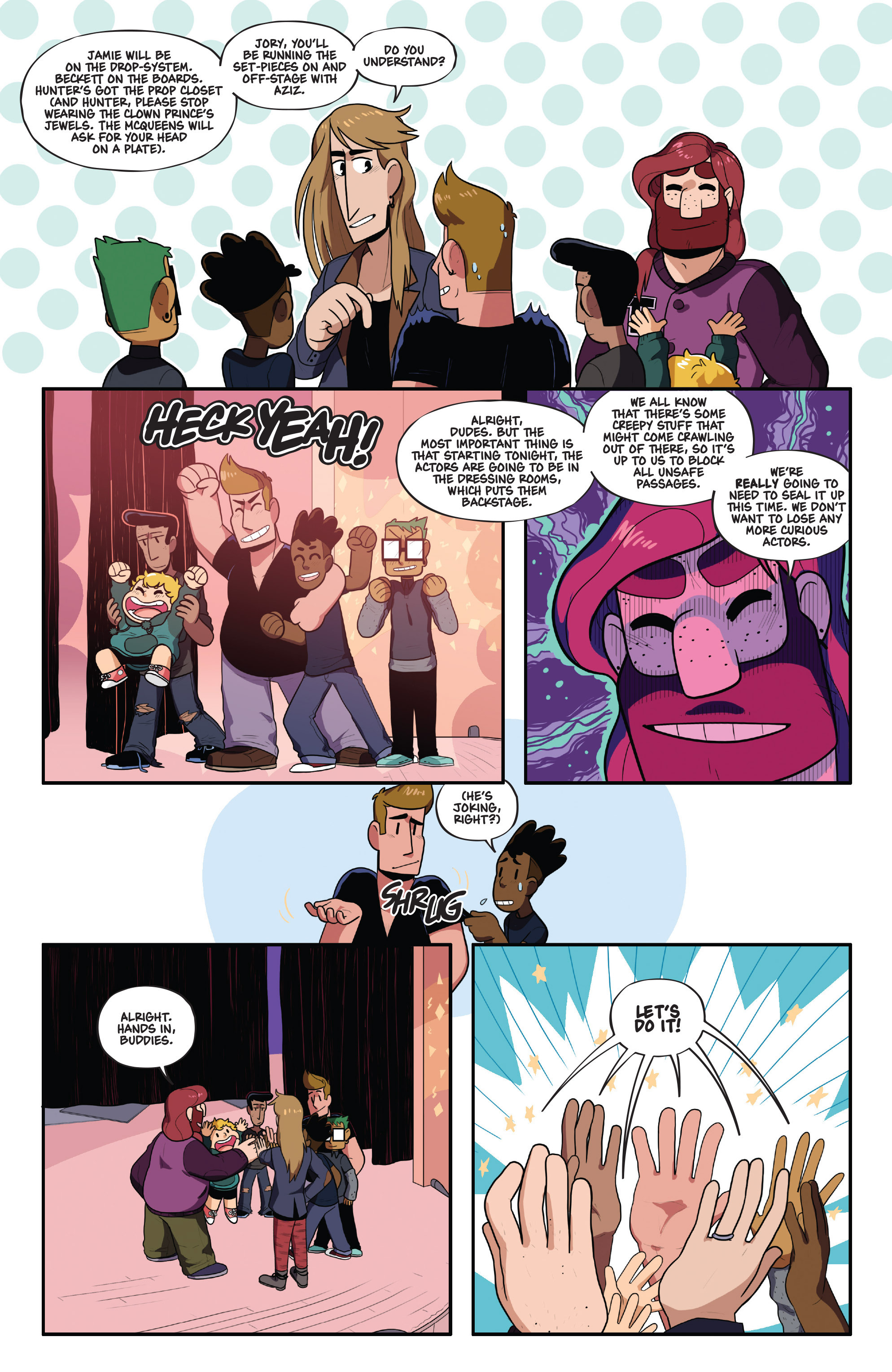 <{ $series->title }} issue 3 - Page 9