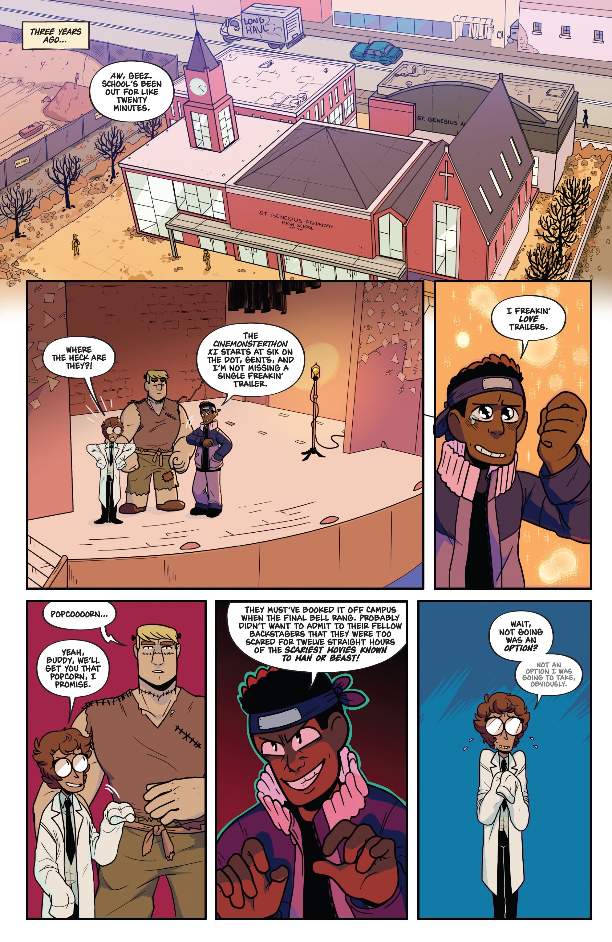 The Backstagers: Halloween Intermission (2018): Chapter 1 - Page 3
