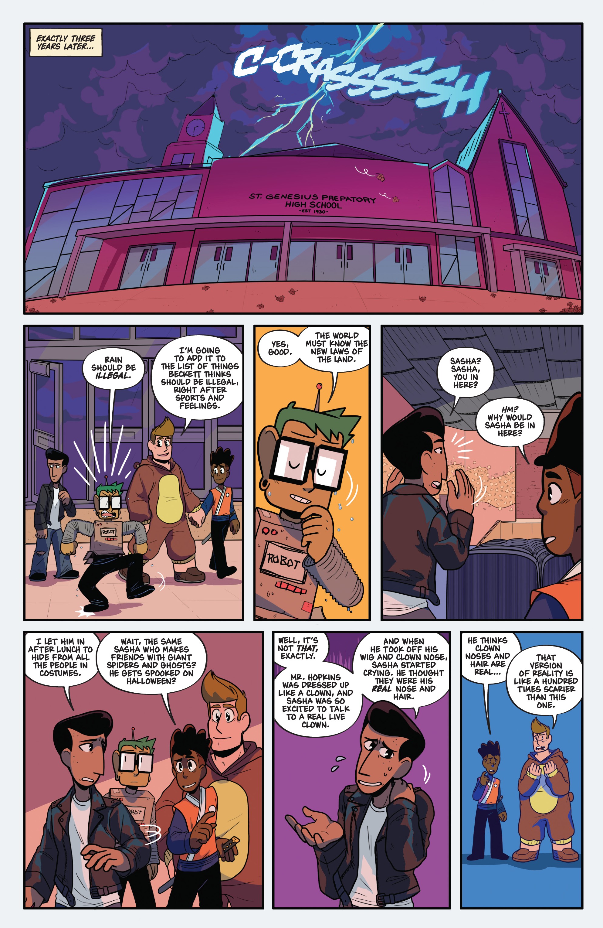 The Backstagers: Halloween Intermission (2018) issue 1 - Page 6