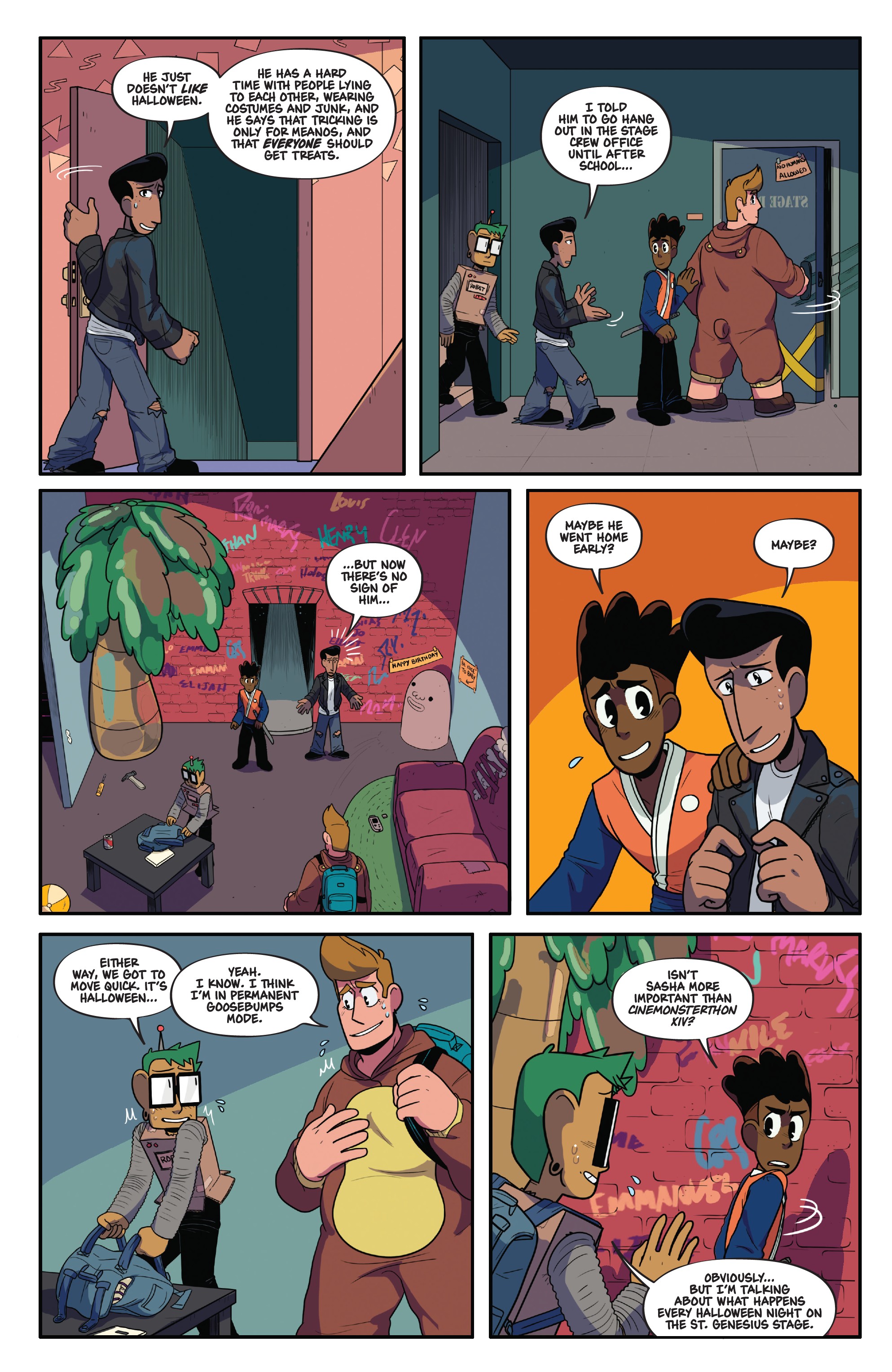 The Backstagers: Halloween Intermission (2018) issue 1 - Page 7