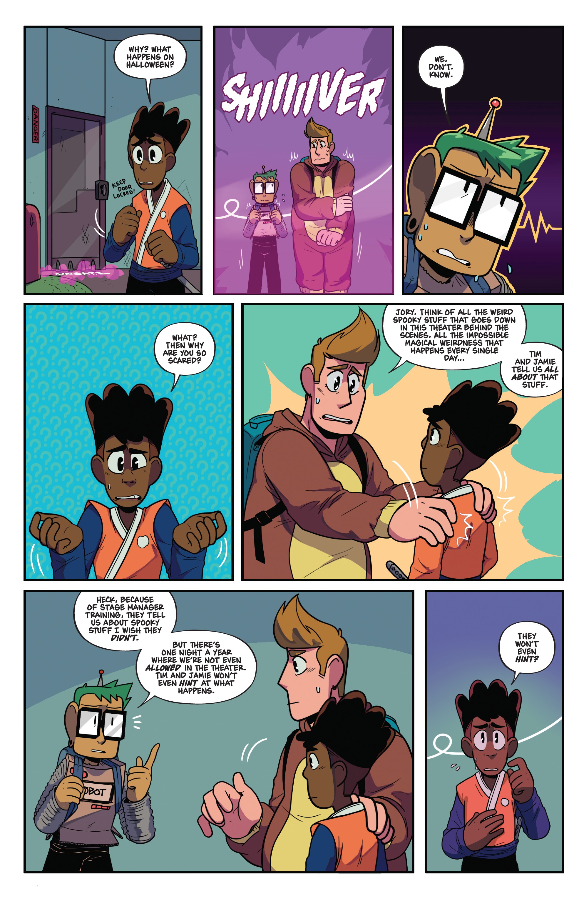 The Backstagers: Halloween Intermission (2018) issue 1 - Page 8