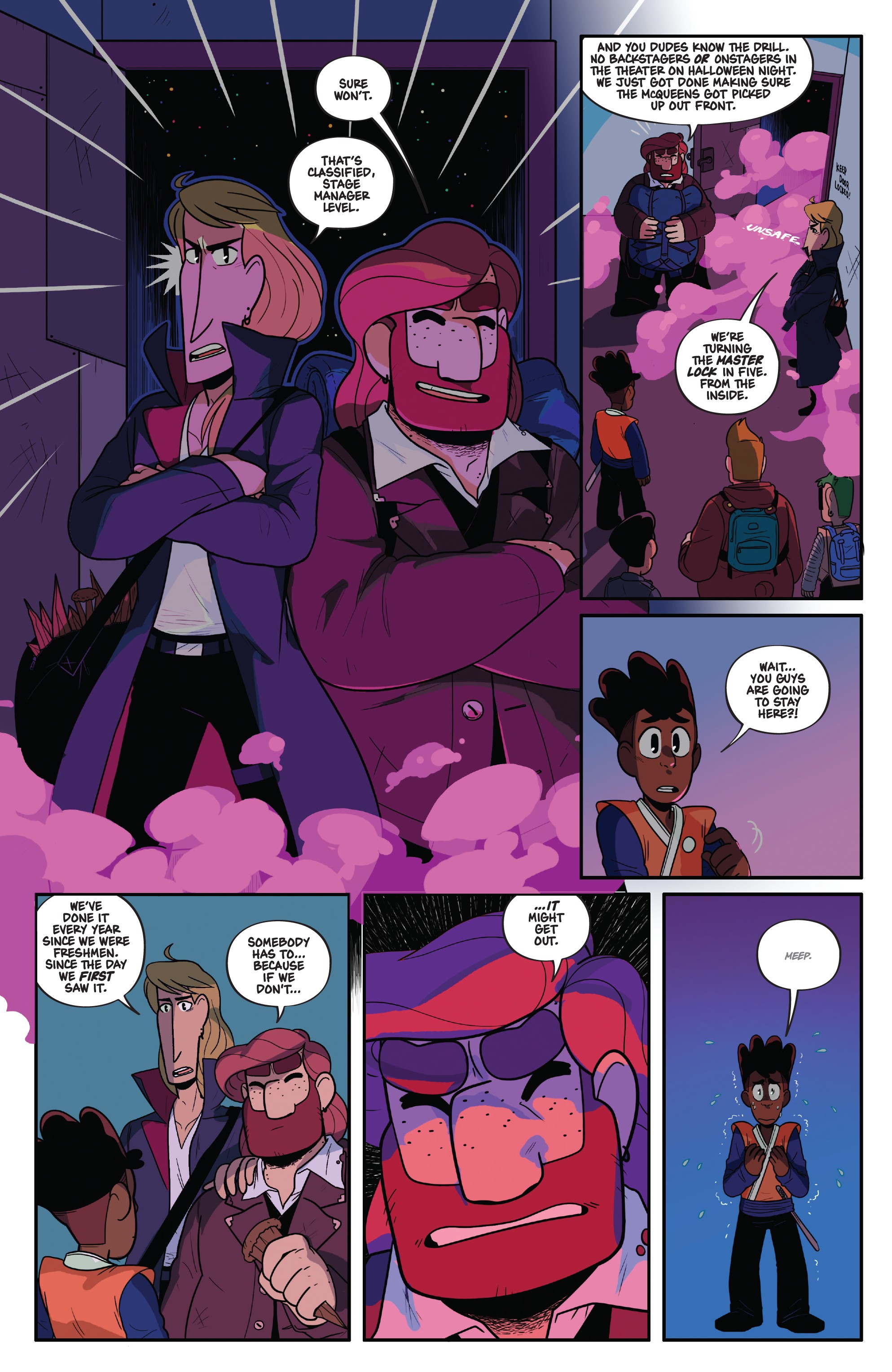 The Backstagers: Halloween Intermission (2018) issue 1 - Page 9