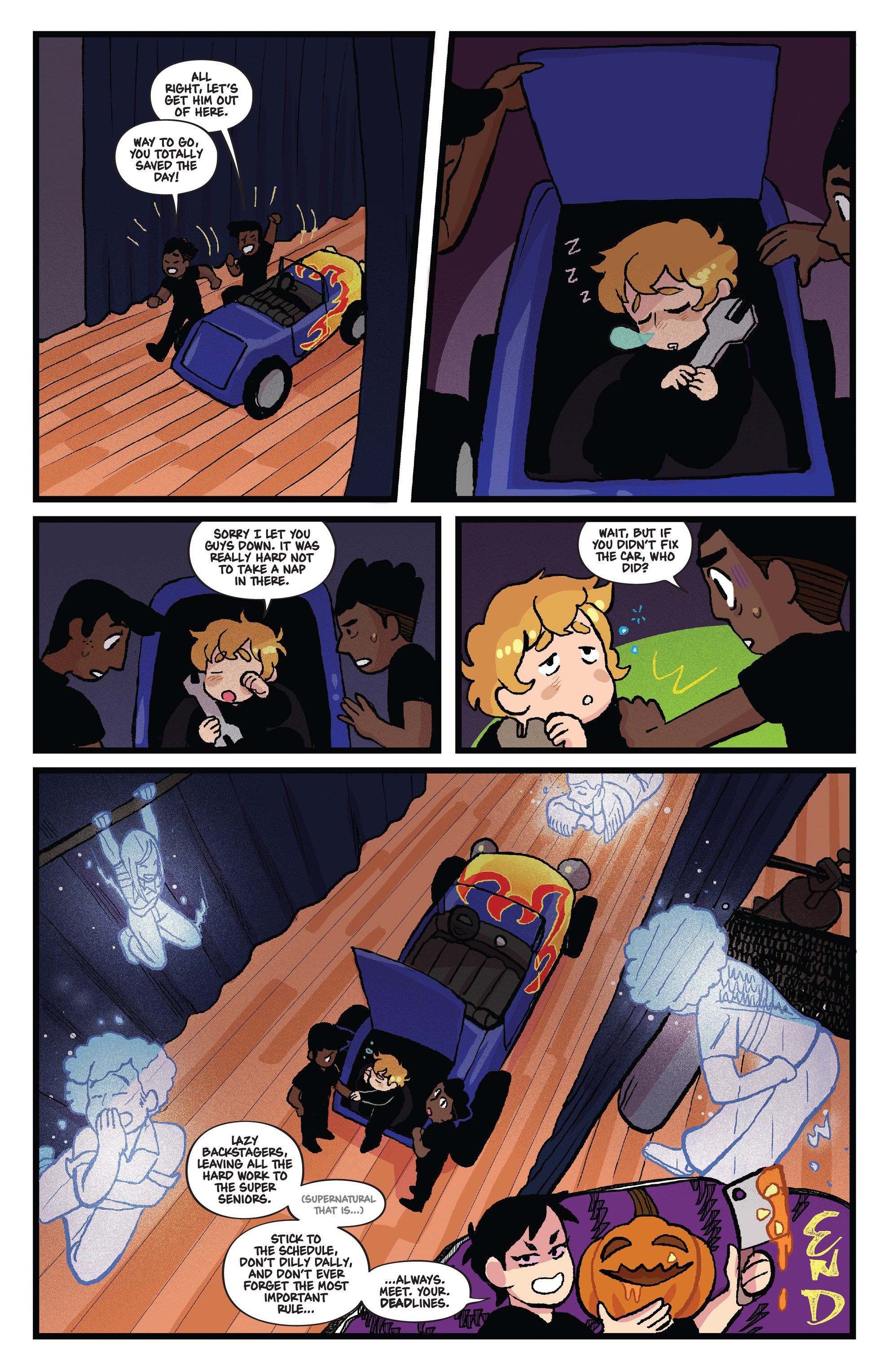 The Backstagers: Halloween Intermission (2018) issue 1 - Page 34