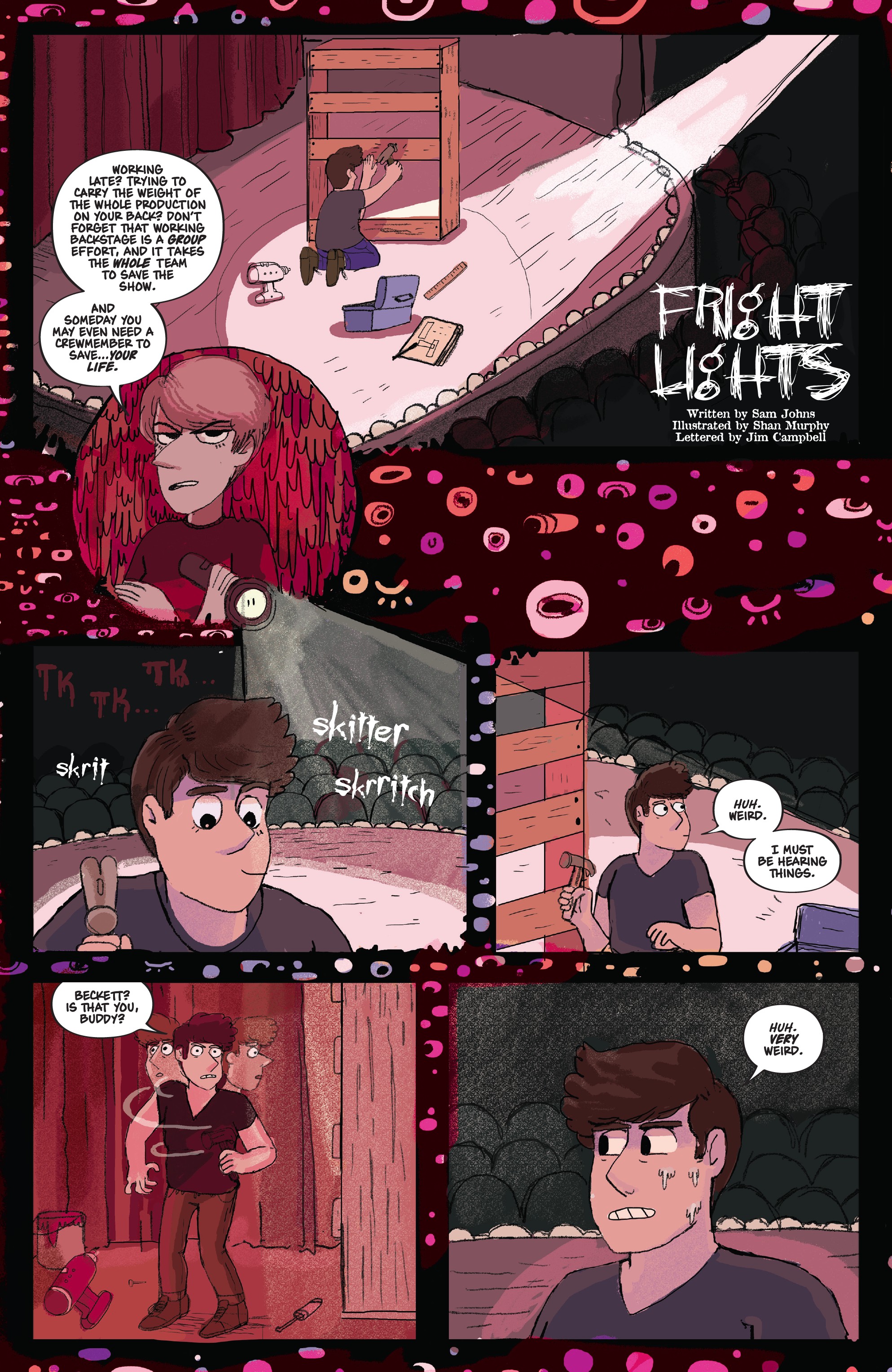 The Backstagers: Halloween Intermission (2018) issue 1 - Page 35