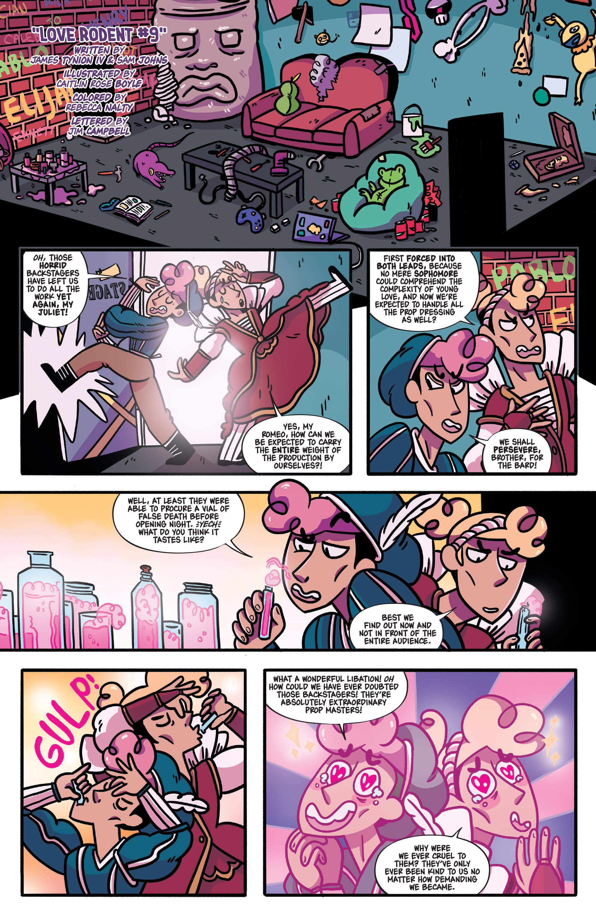 The Backstagers Valentine's Intermission (2018) issue 1 - Page 33