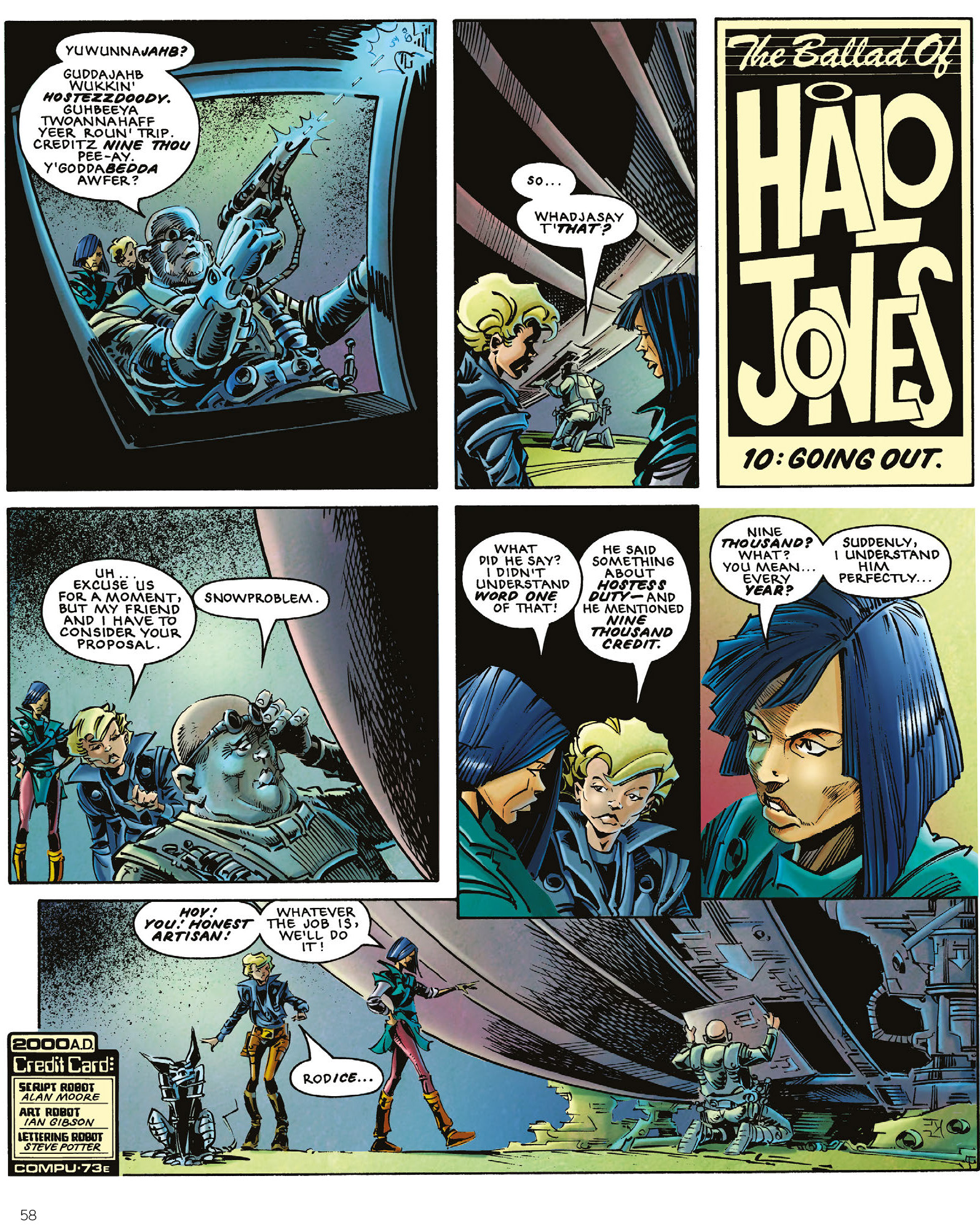 The Ballad of Halo Jones (2023) issue Omnibus - Page 60