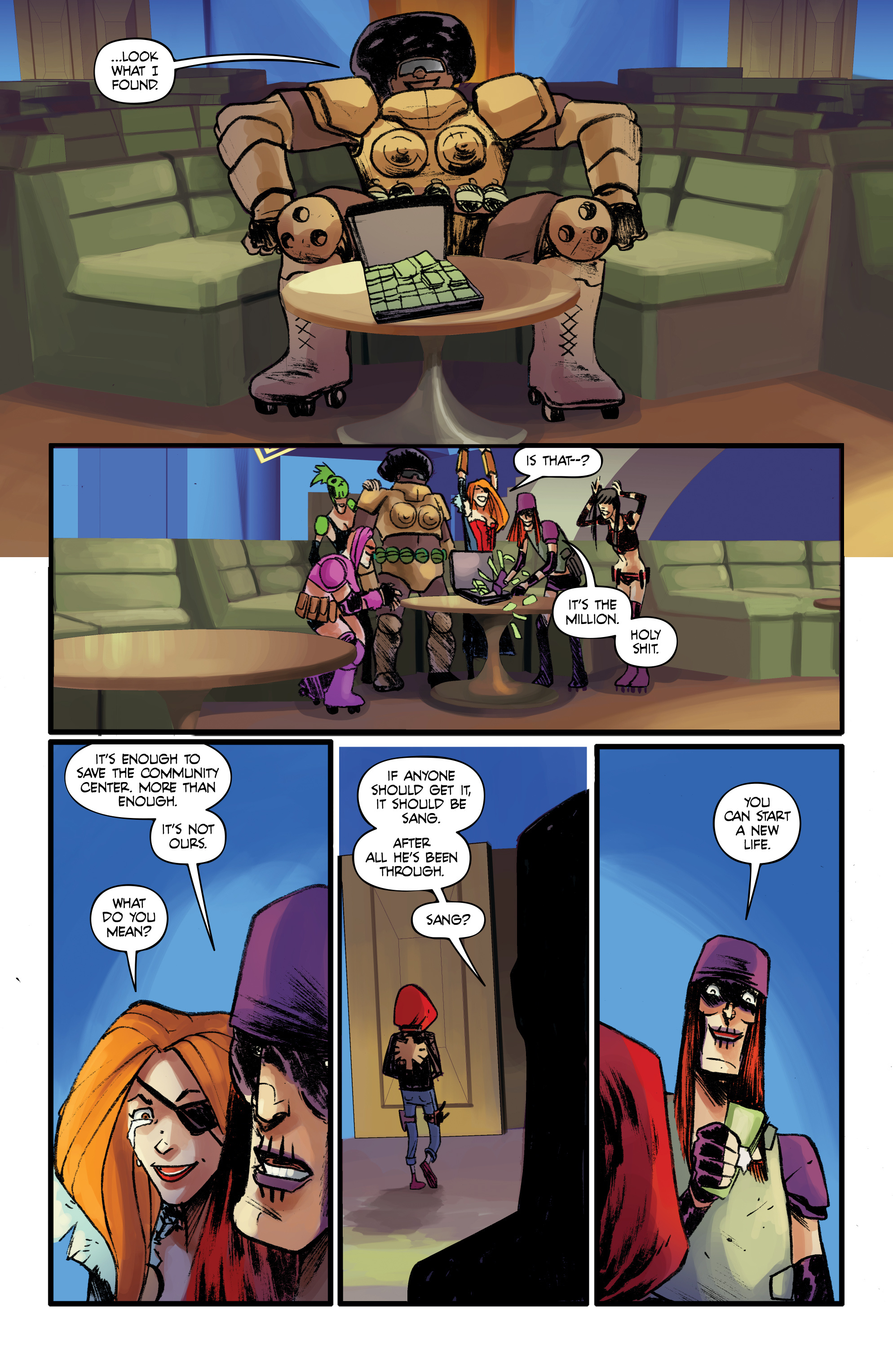 <{ $series->title }} issue 5 - Page 19