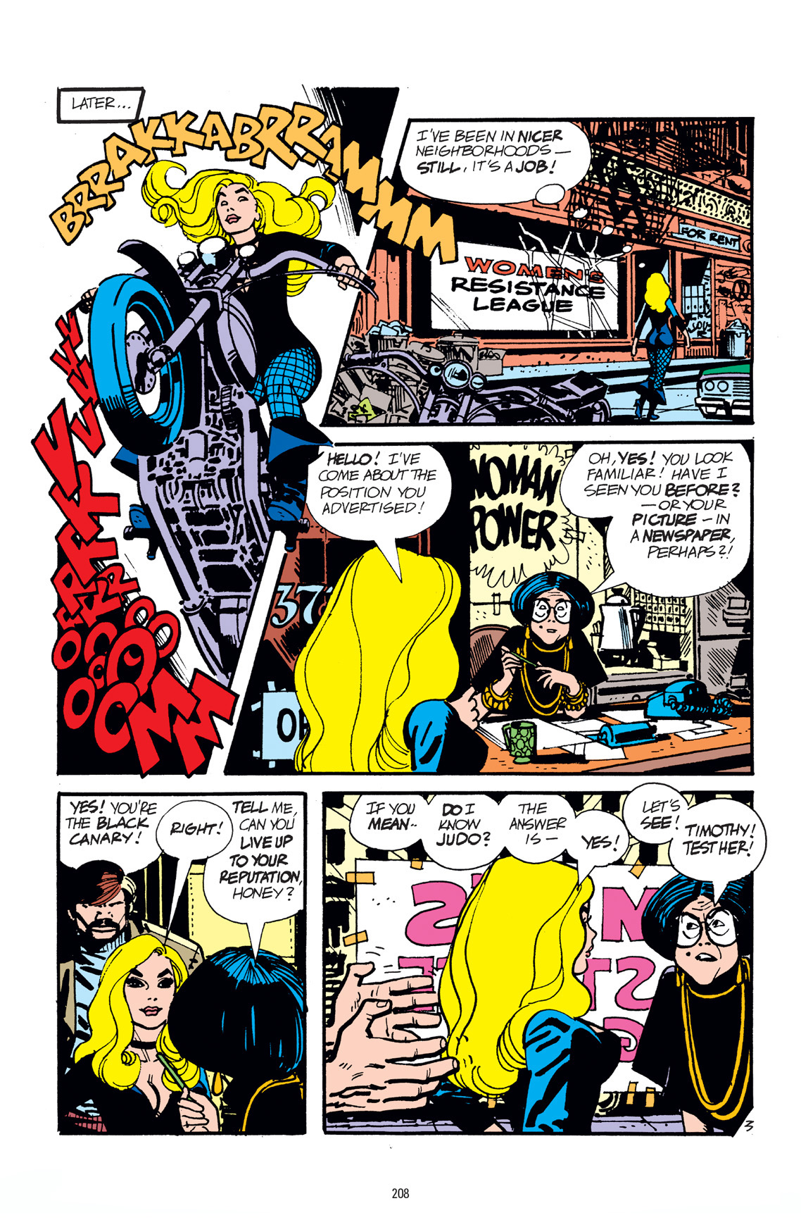 The Black Canary: Bird of Prey (2021) issue TPB - Page 208