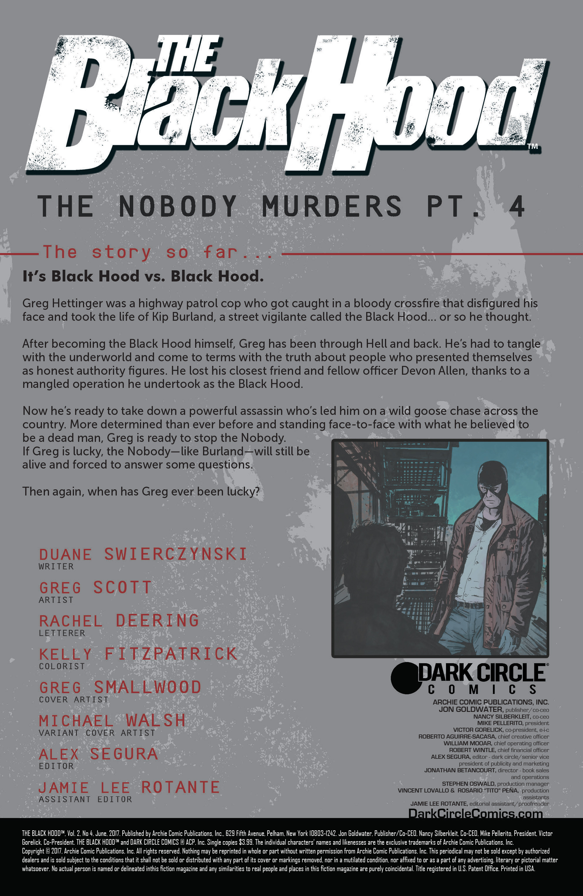 The Black Hood: Season 2 (2016-) issue 4 - Page 2