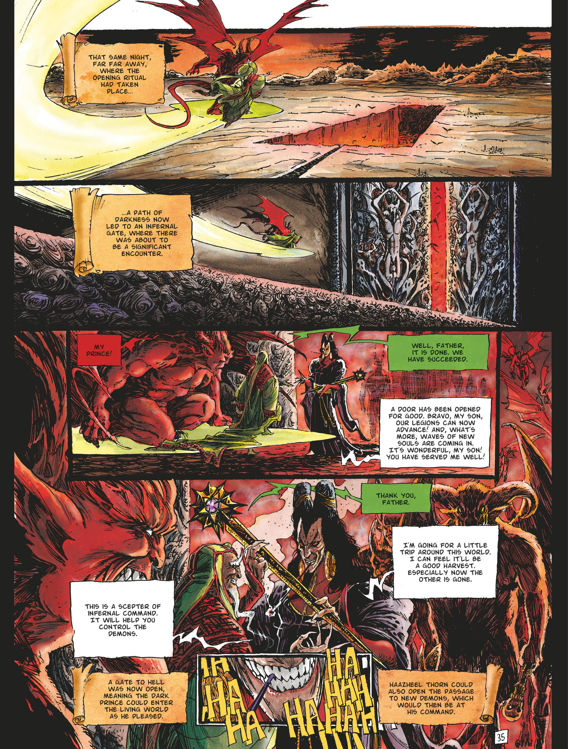 The Black Moon Chronicles (2017-) issue 11 - Page 37