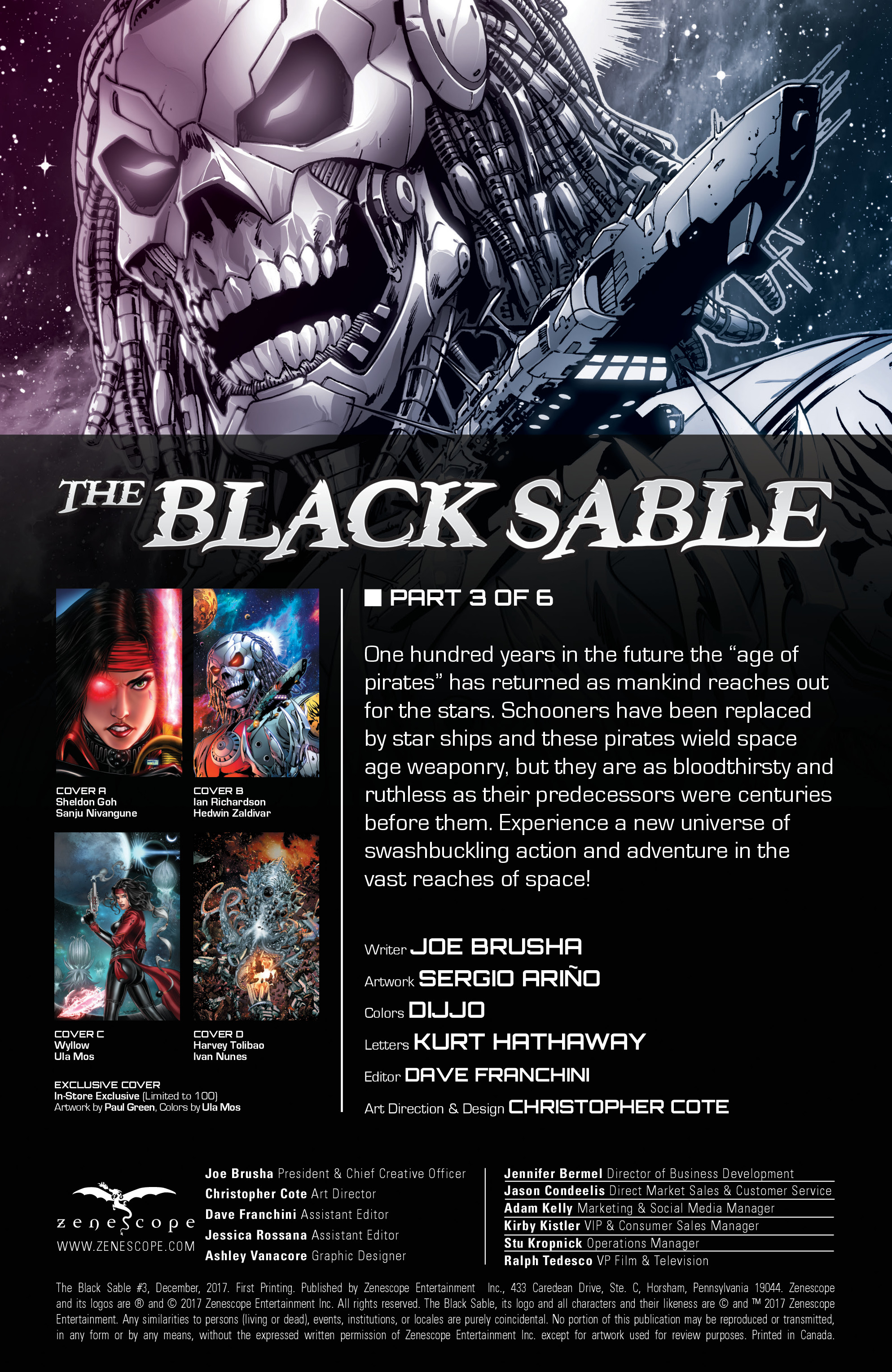 The Black Sable (2017) issue 3 - Page 2