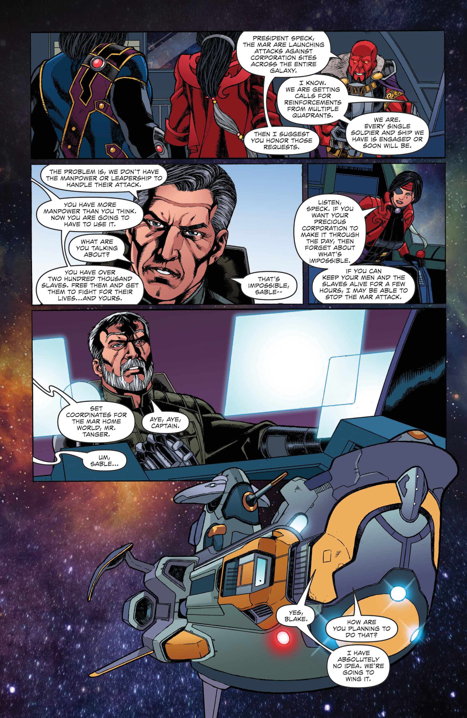 The Black Sable (2017) issue 6 - Page 11