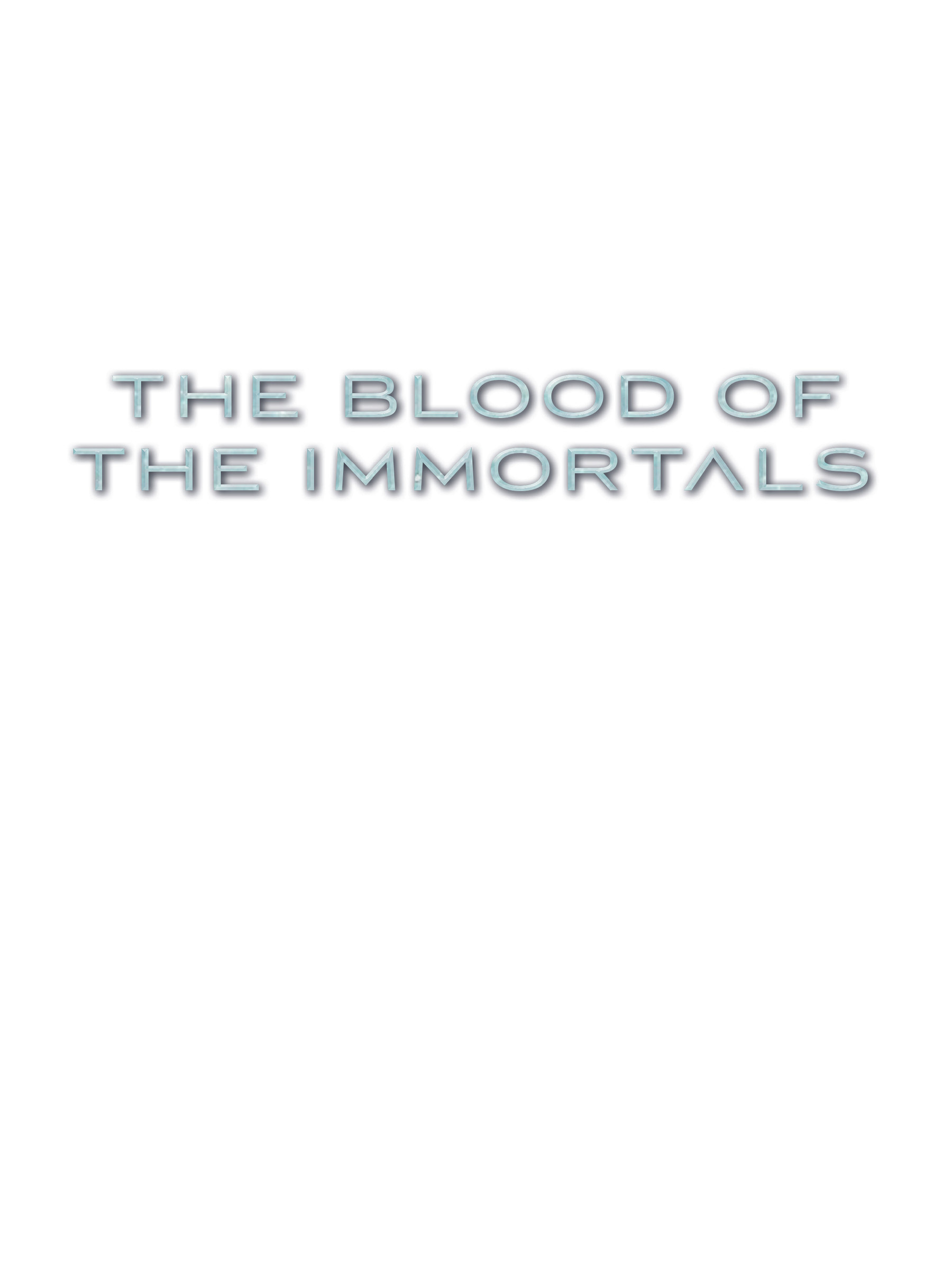 The Blood of the Immortals (2022): Chapter TPB - Page 2