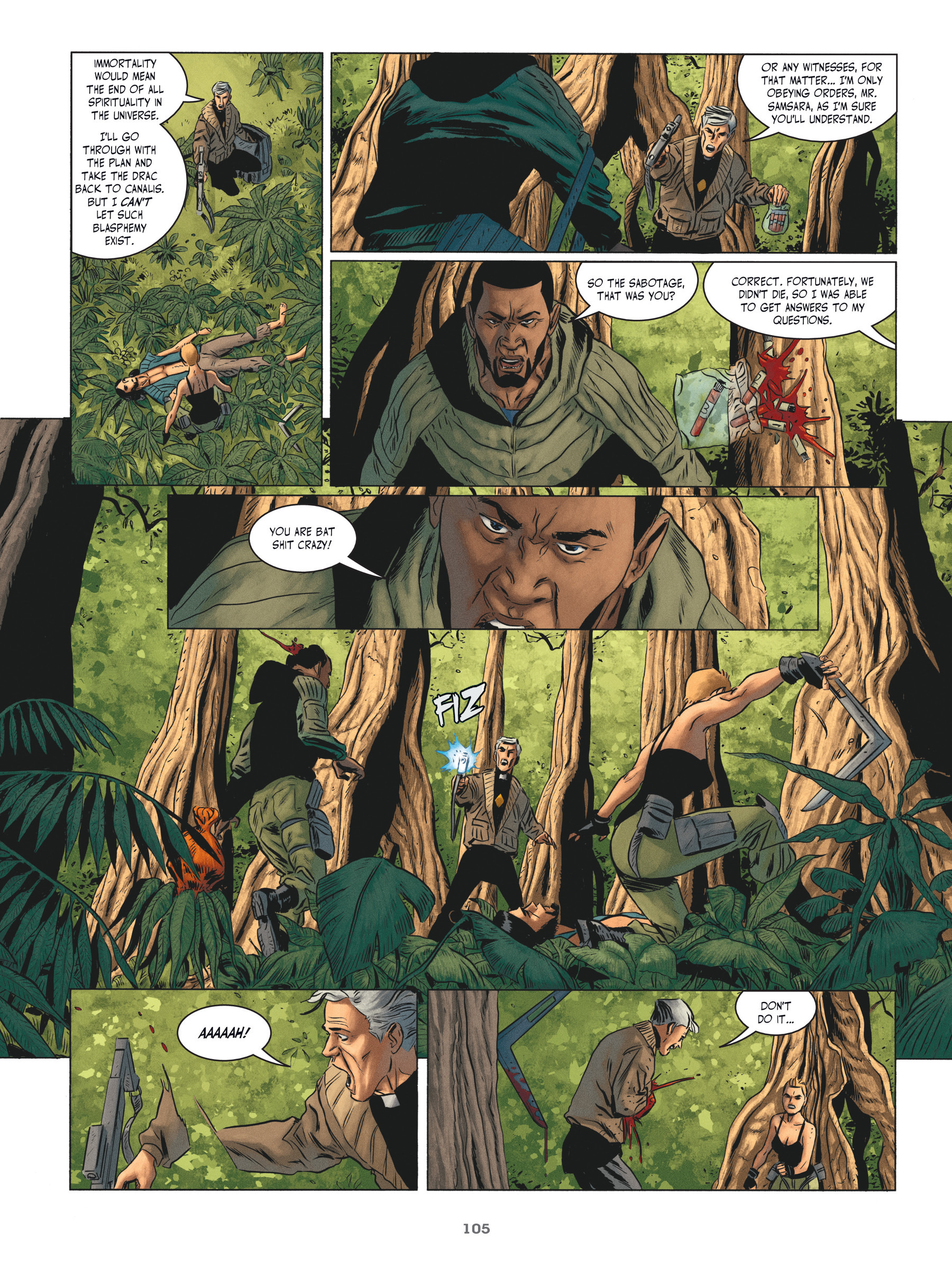 The Blood of the Immortals (2022) issue TPB - Page 105