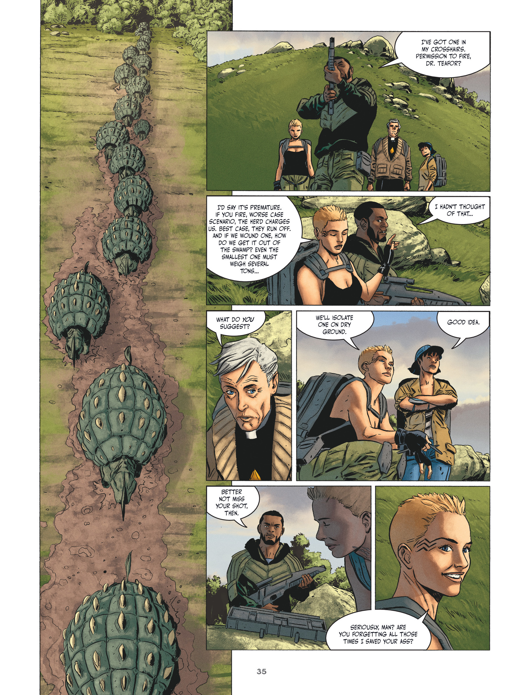 The Blood of the Immortals (2022) issue TPB - Page 36