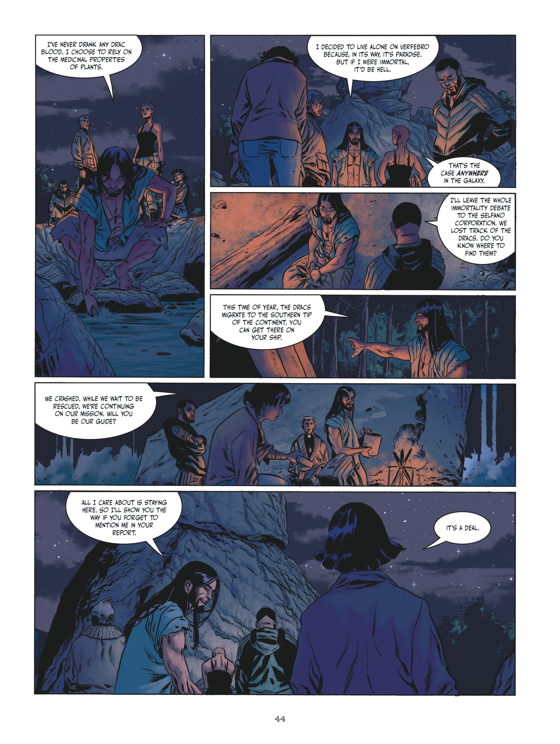 The Blood of the Immortals (2022) issue TPB - Page 45