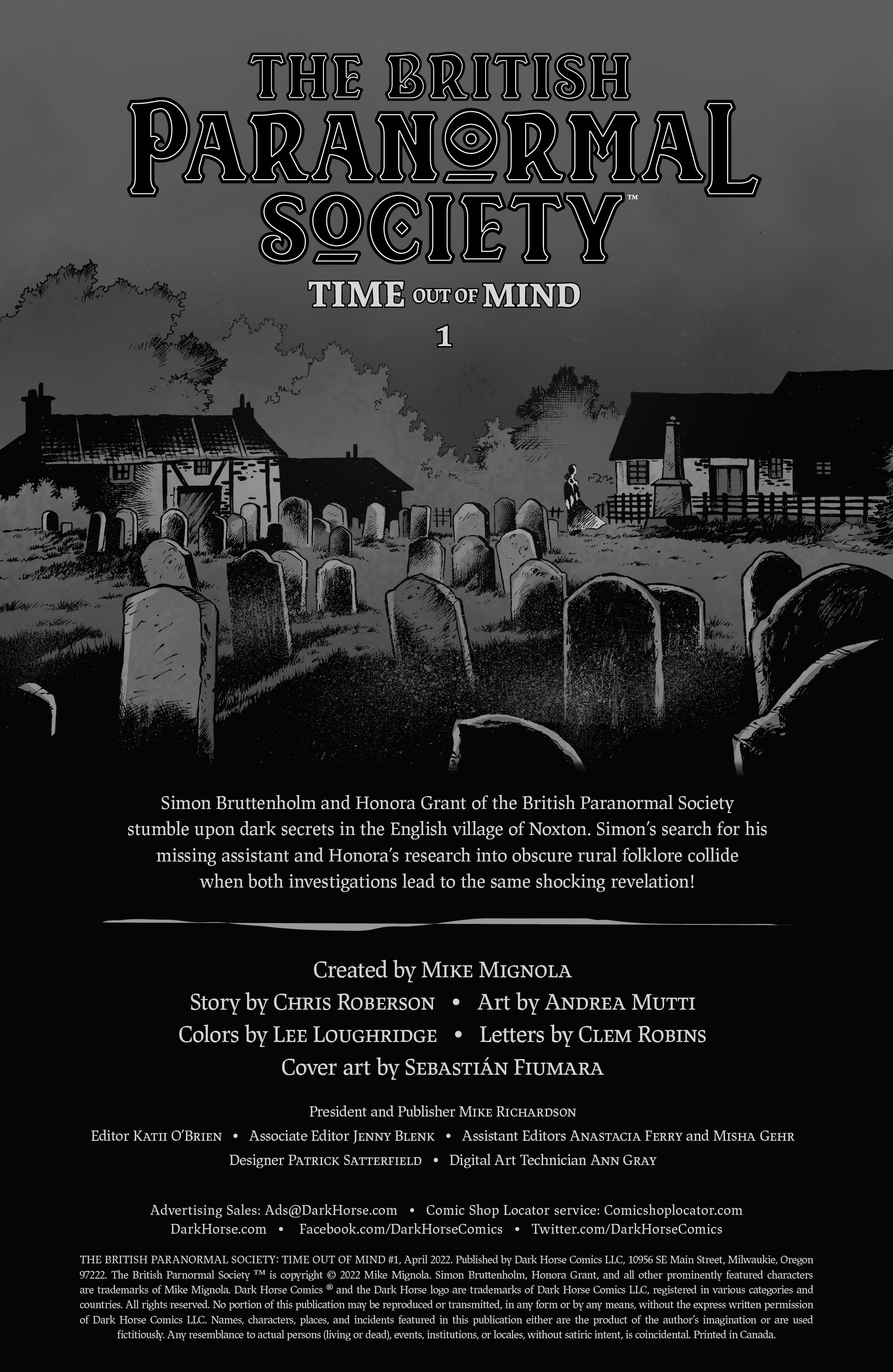 The British Paranormal Society: Time Out of Mind (2022-): Chapter 1 - Page 2