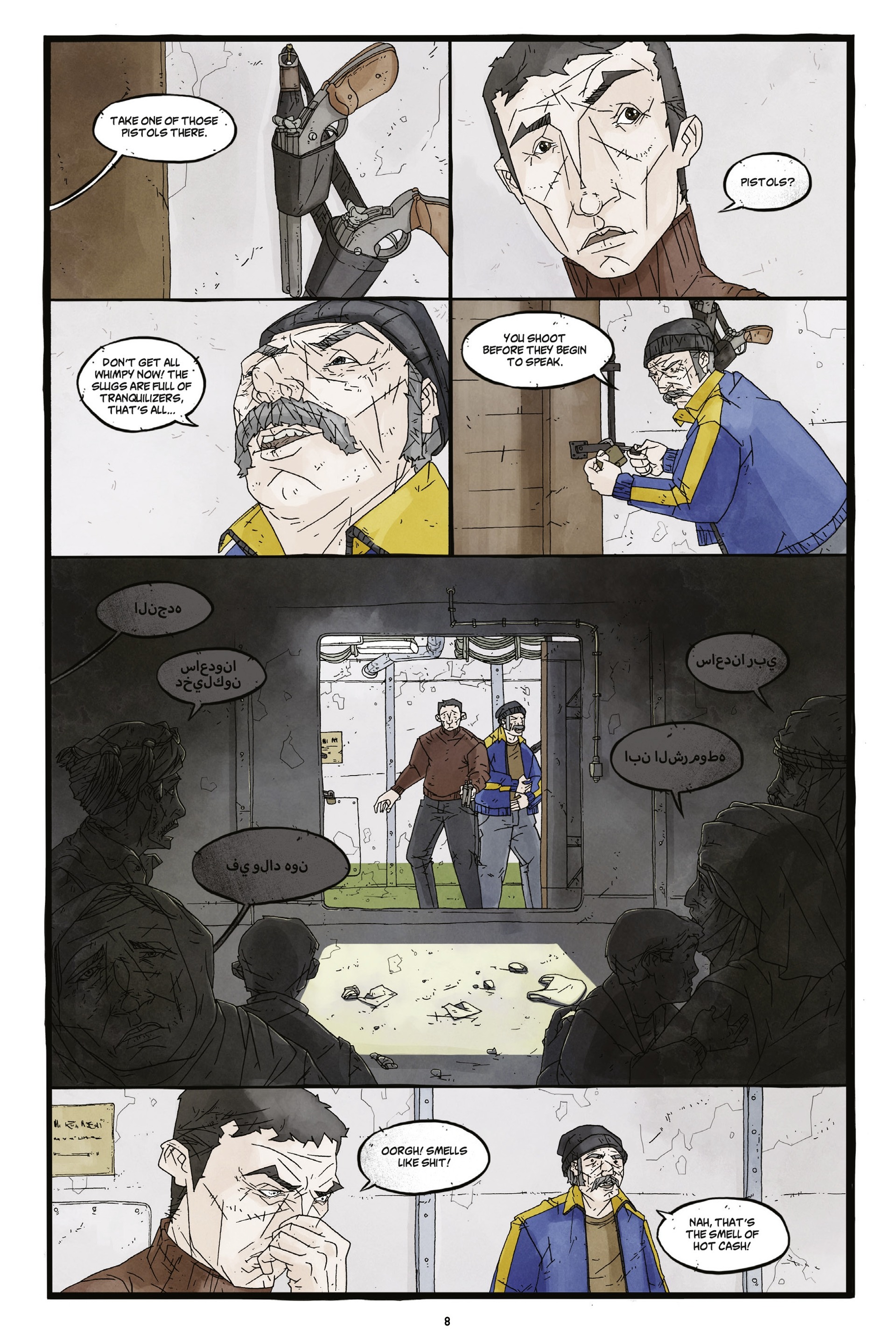 <{ $series->title }} issue 1 - Page 8