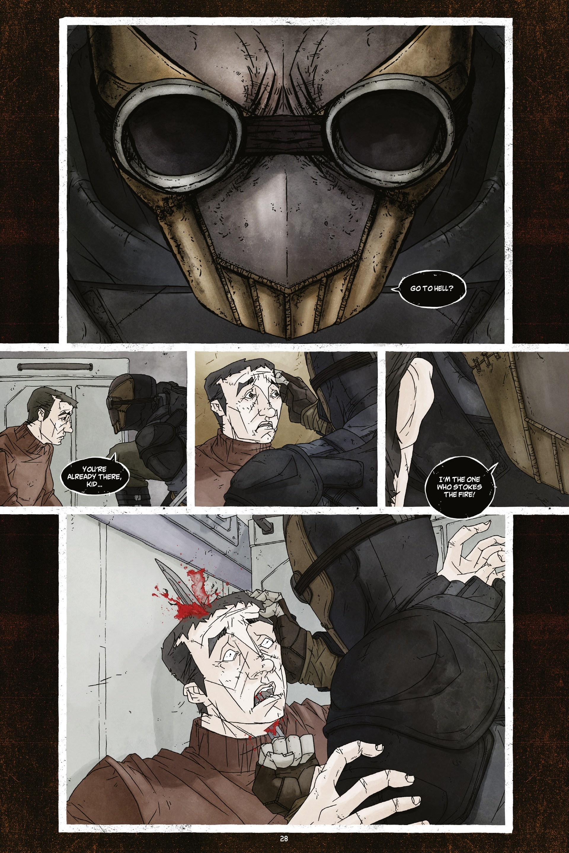 <{ $series->title }} issue 1 - Page 28